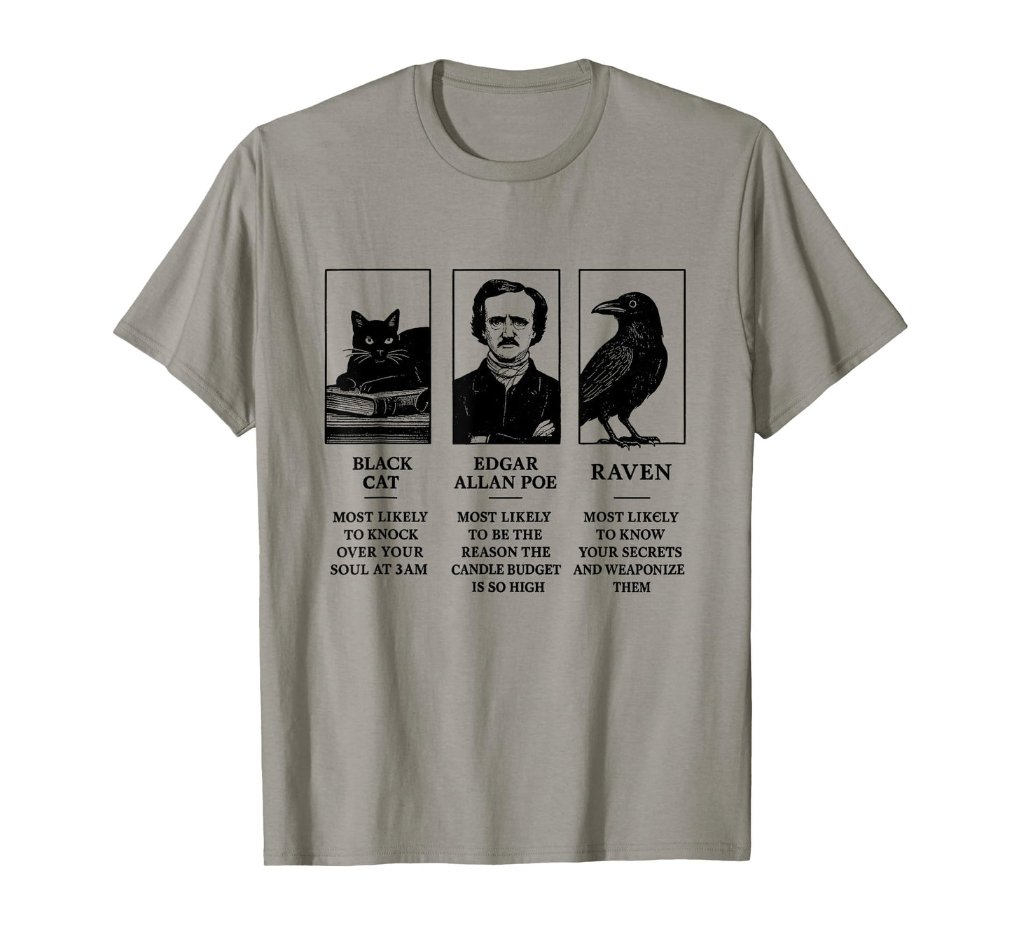 Edgar Allan Poe Most Likely To T-Shirt