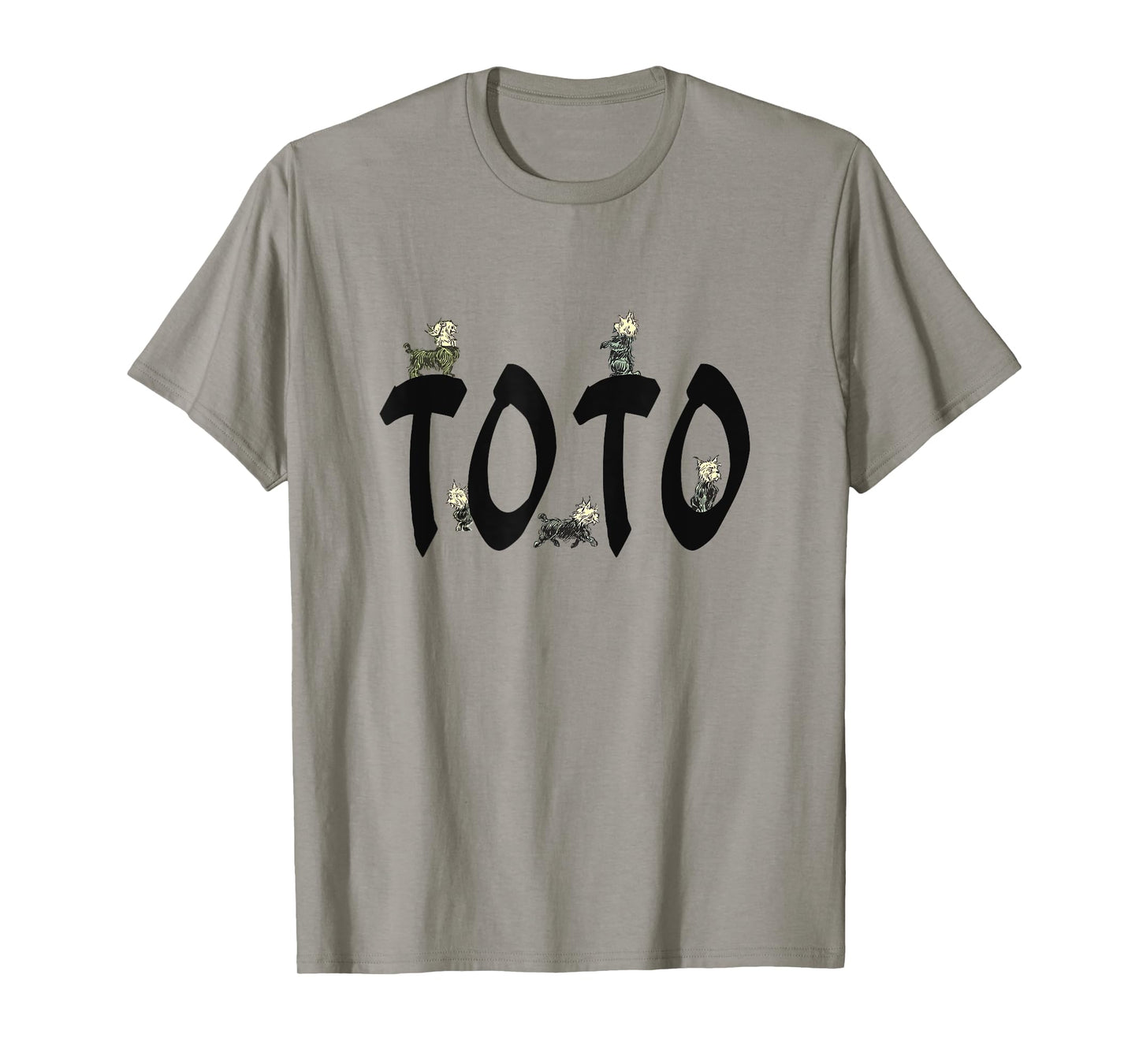 Toto Wizard of Oz, Cute Smart Famous Cairn Terrier Dog Art T-Shirt