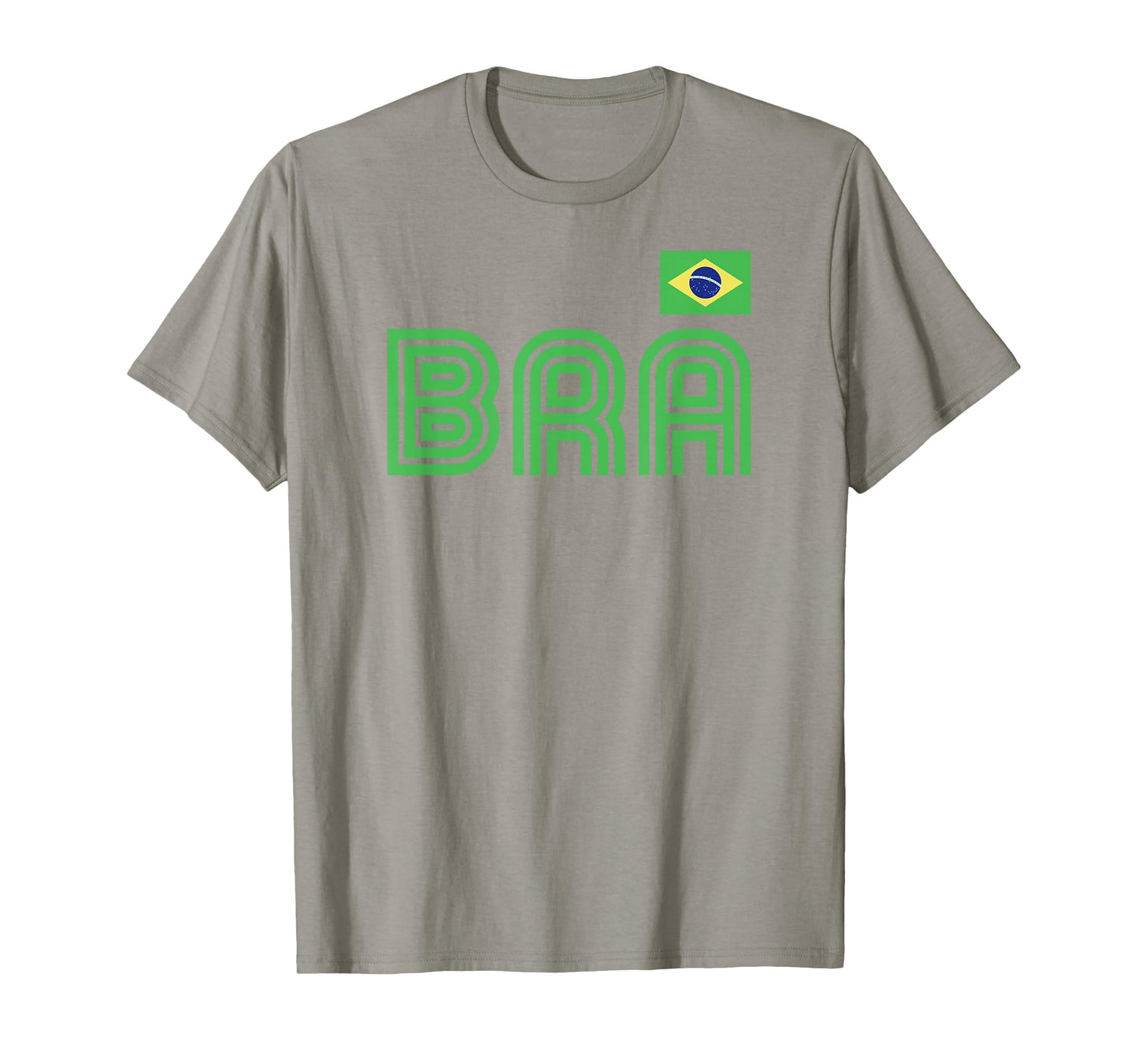 Brazil Flag Retro International Country Brasil Pride T-Shirt