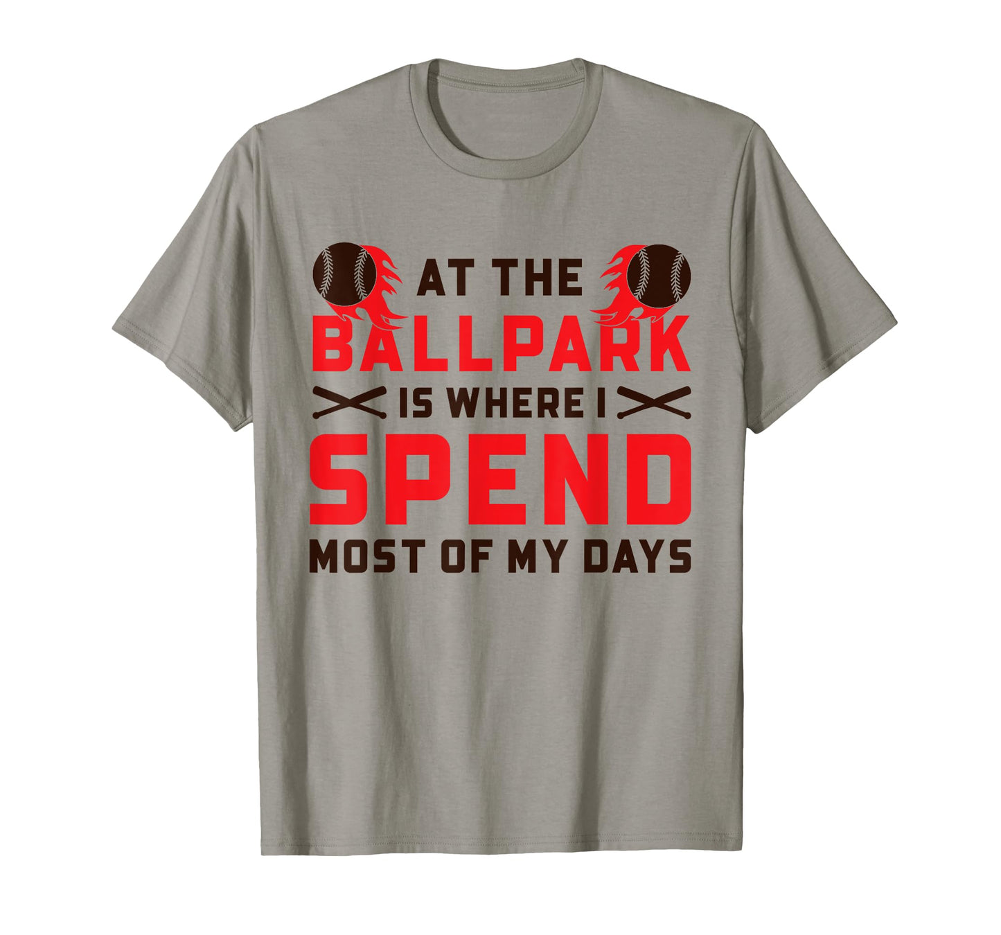 Baseball Softball Mom Ballpark T-Shirt