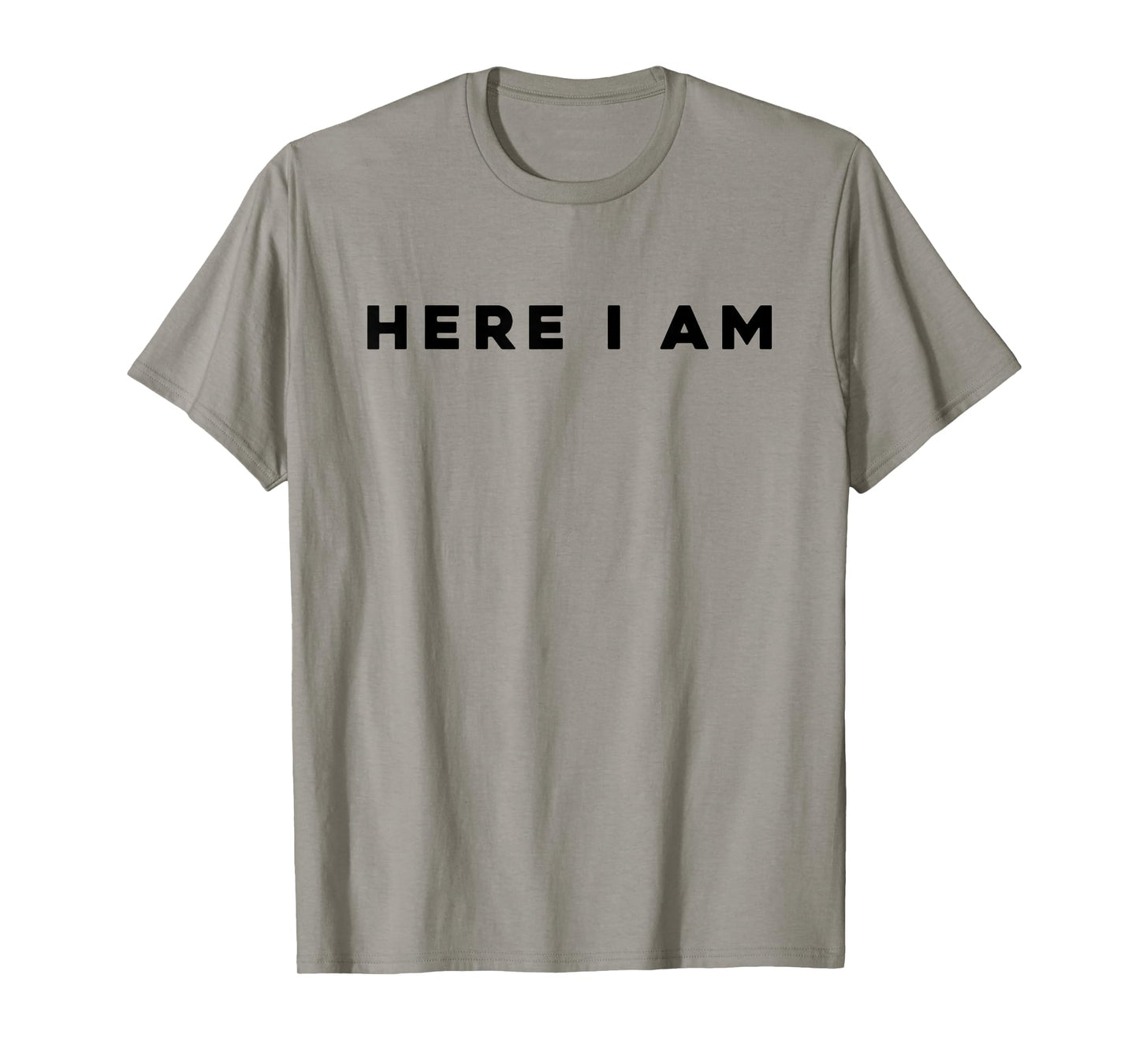 White Here I Am T-Shirt