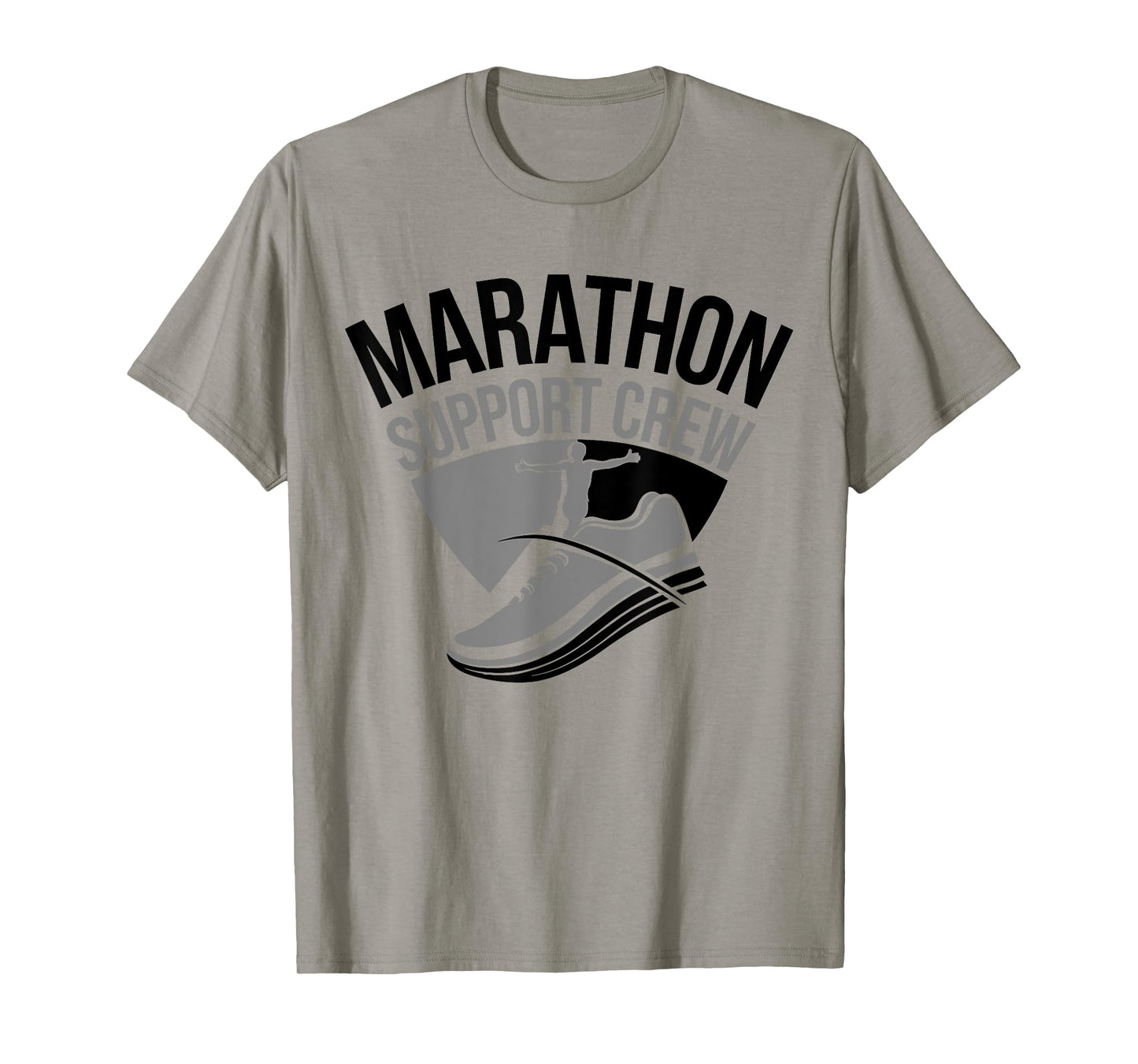 Marathon Support Crew, Funny Running Marathon For Men Women T-Shirt