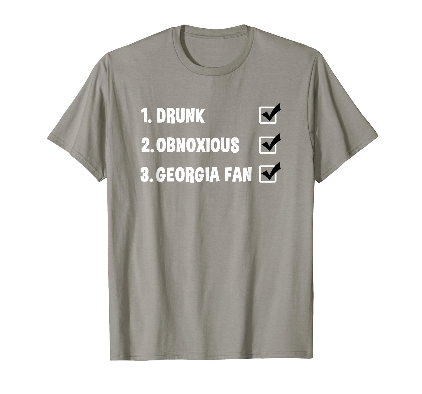 Drunk Obnoxious Georgia T-Shirt