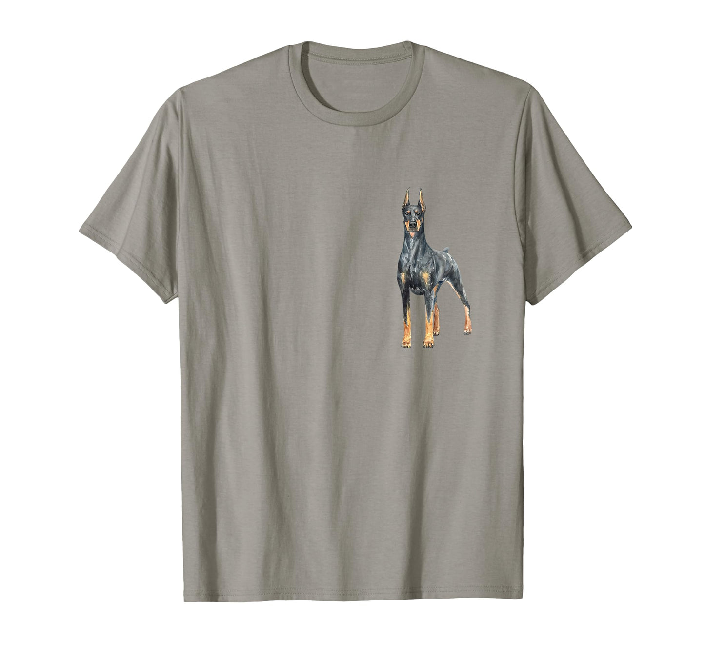 #snirt Doberman T-Shirt with Breed Dog Motif Hoodie Print T-Shirt