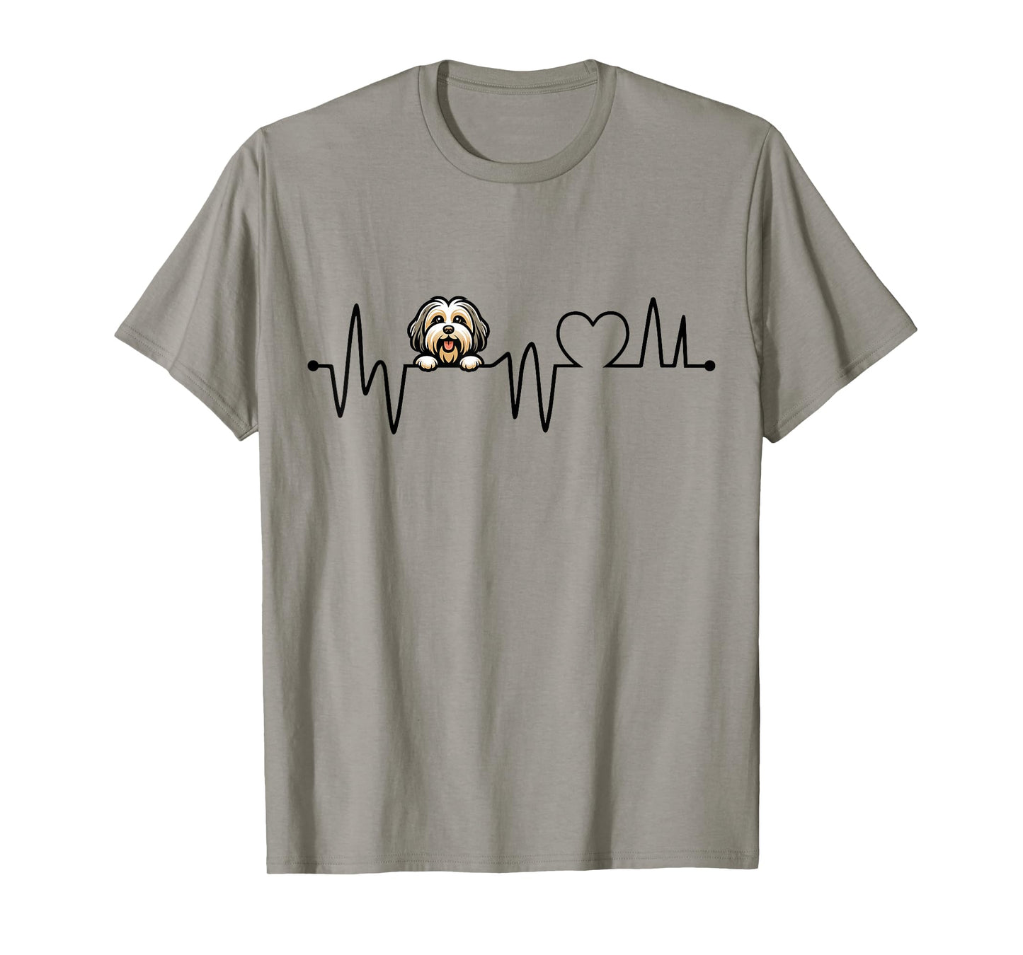 Havanese Heartbeat - Men Women Kids Havanese Lover T-Shirt