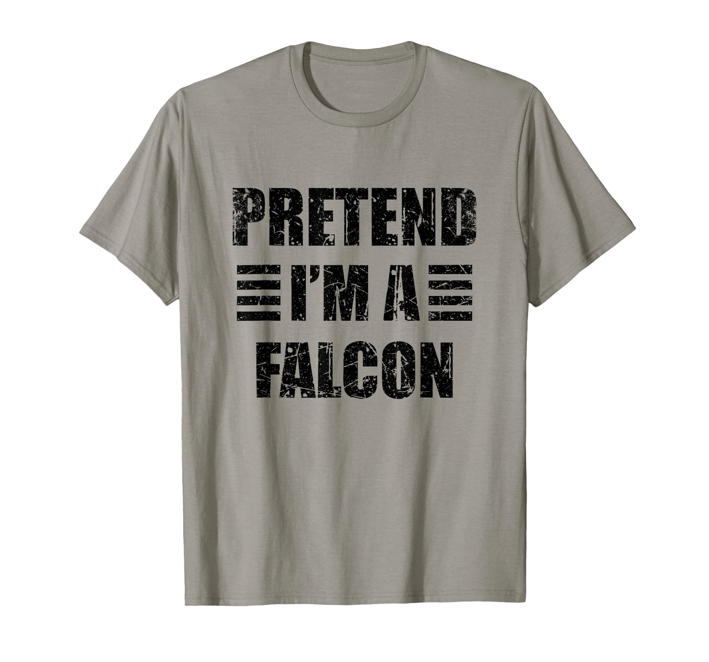 Vintage Pretend I'm a Falcon Lazy Halloween Costume T-Shirt