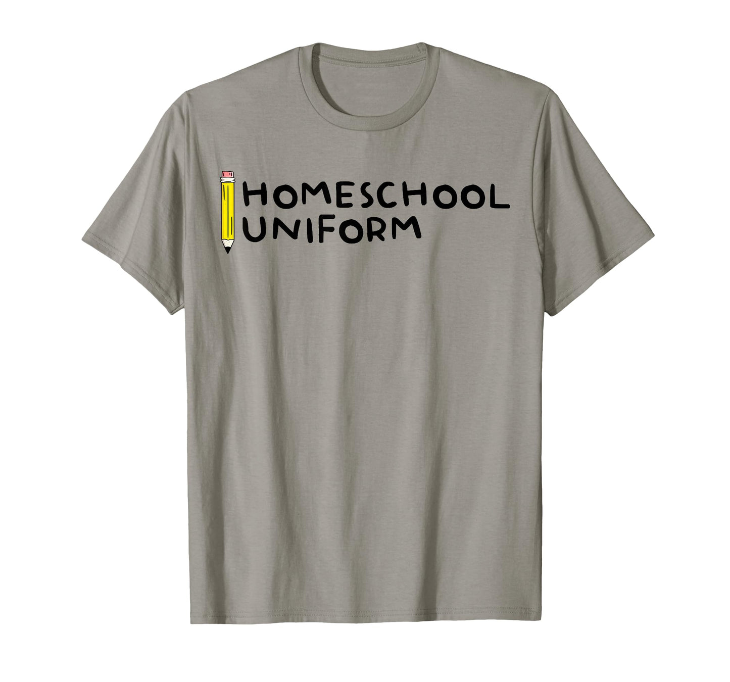 Homeschool Uniform Funny Homeschooling Back to School Kids T-Shirt