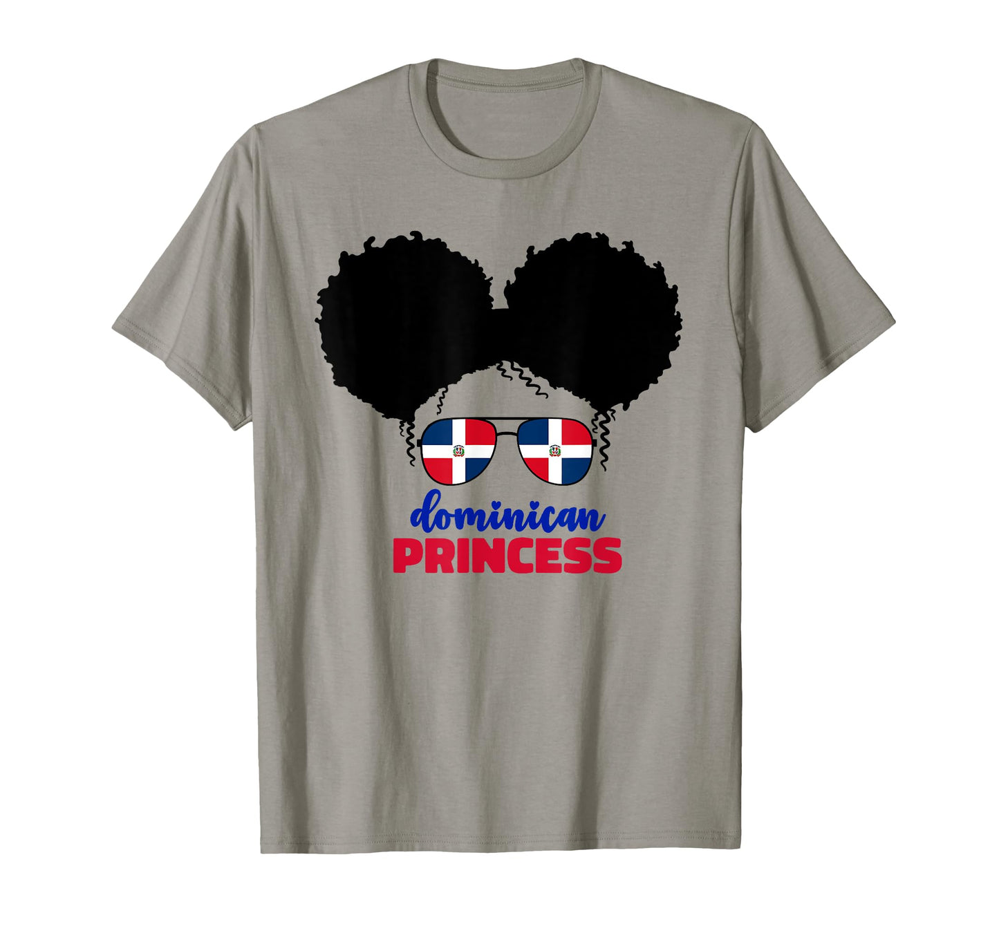 Dominican Princess Girl Baby Kids Republic Dominicana Flag T-Shirt