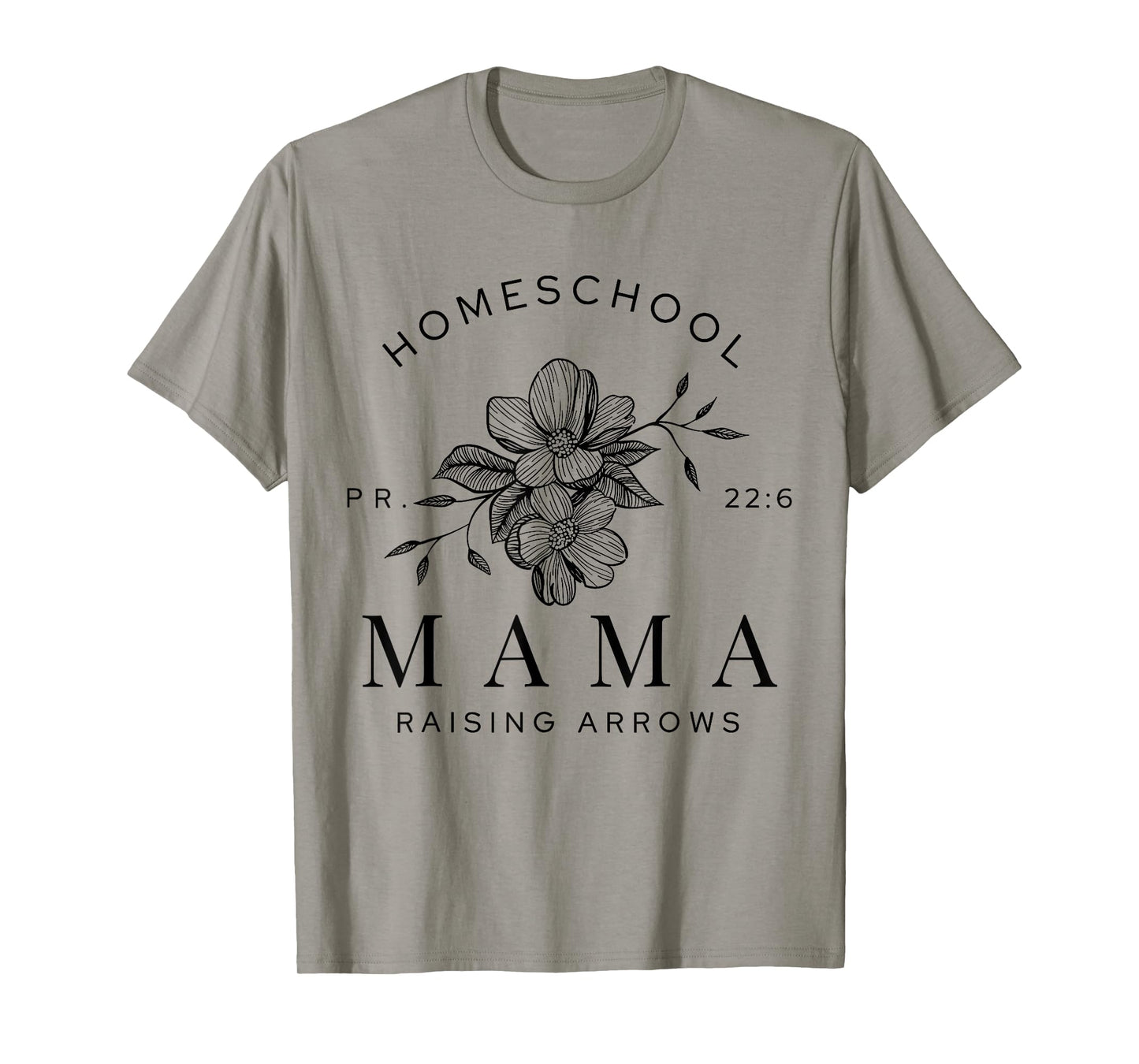 Vintage Homeschool Mama Raising Arrows Happy Mother's Day T-Shirt