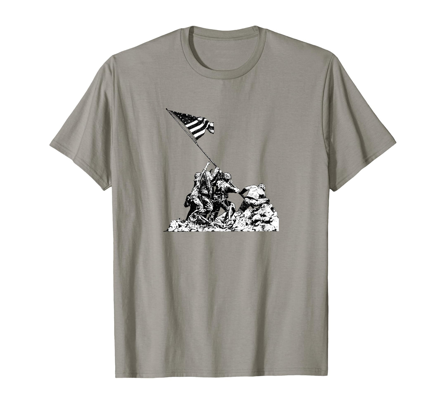 Raising Flag on Iwo Jima T Shirt