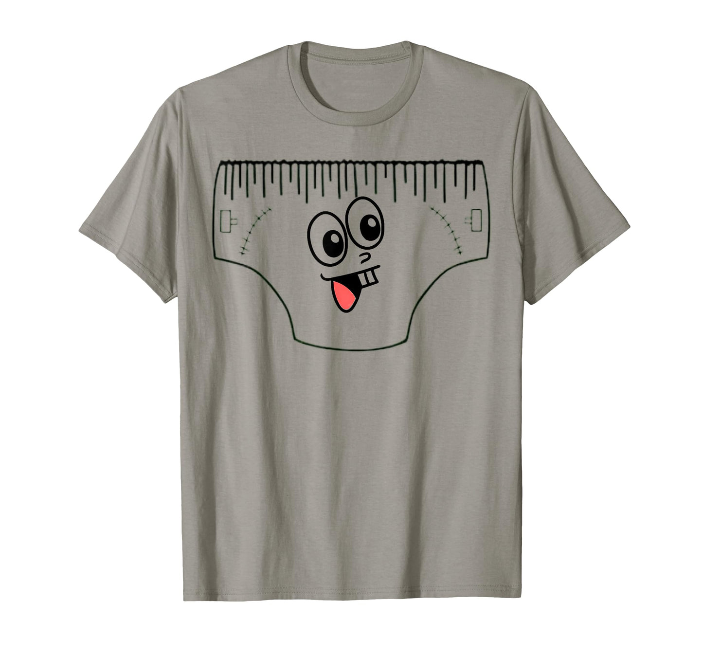 Funny Creepy Pair Of Underwear Face Costume T-Shirt