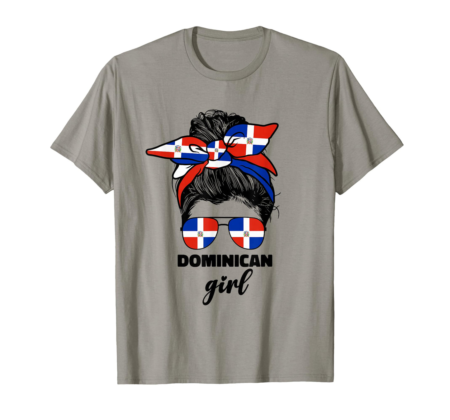 Dominican Girl For Women Republic República Dominicana Flag T-Shirt