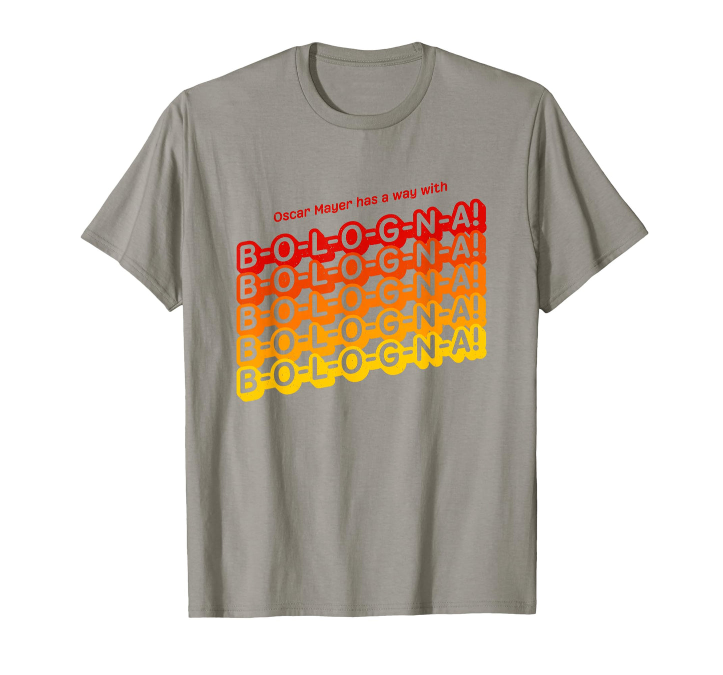 Oscar Mayer B-O-L-O-G-N-A! Stack Vintage T-Shirt T-Shirt