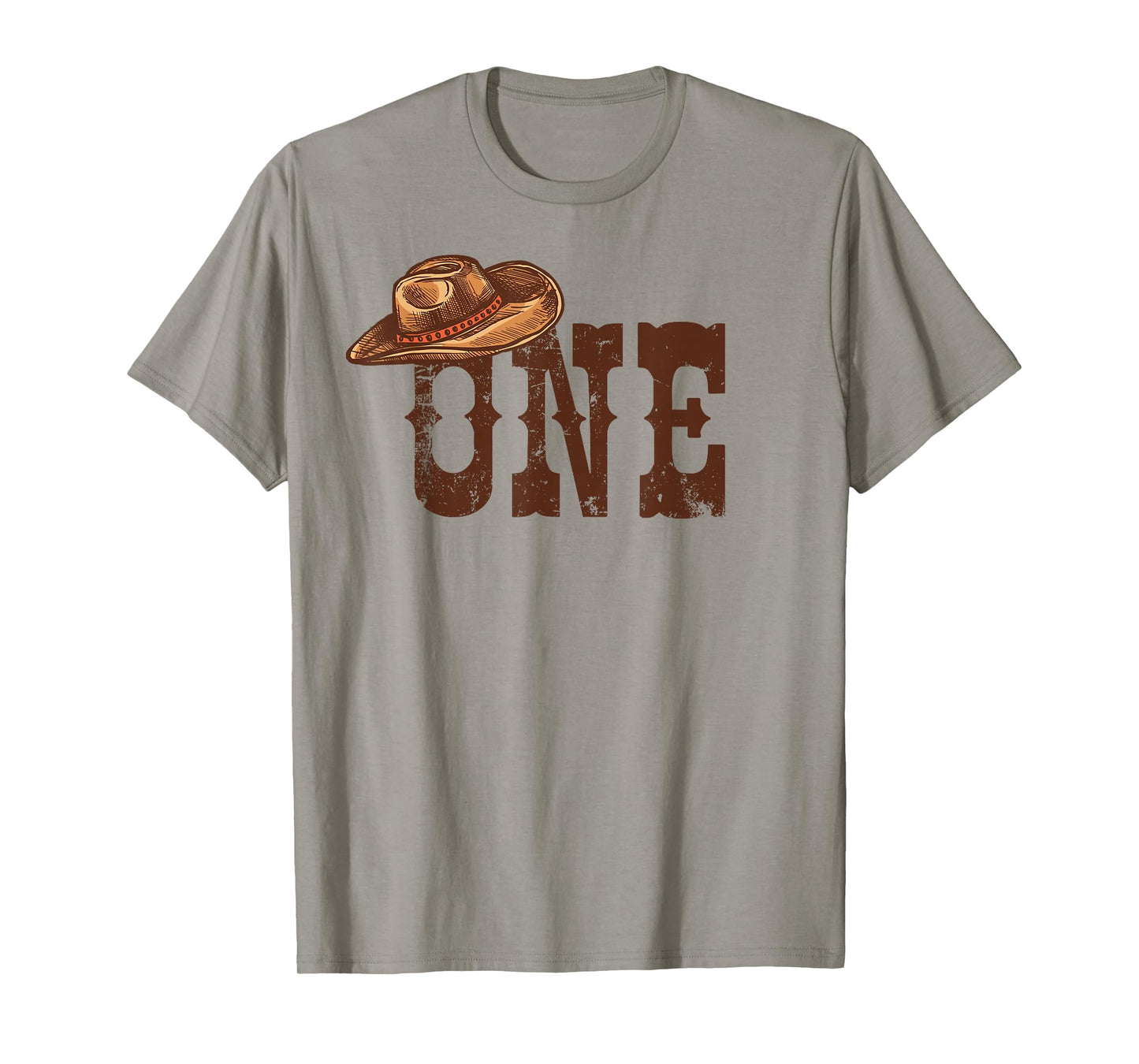 Western Country Family 1st Birthday Cowboy Cowgirl Matching T-Shirt