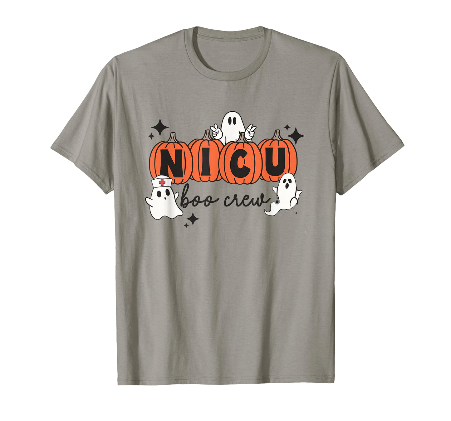 Halloween NICU Boo Crew NICU Nurse Squad Hospital Party T-Shirt