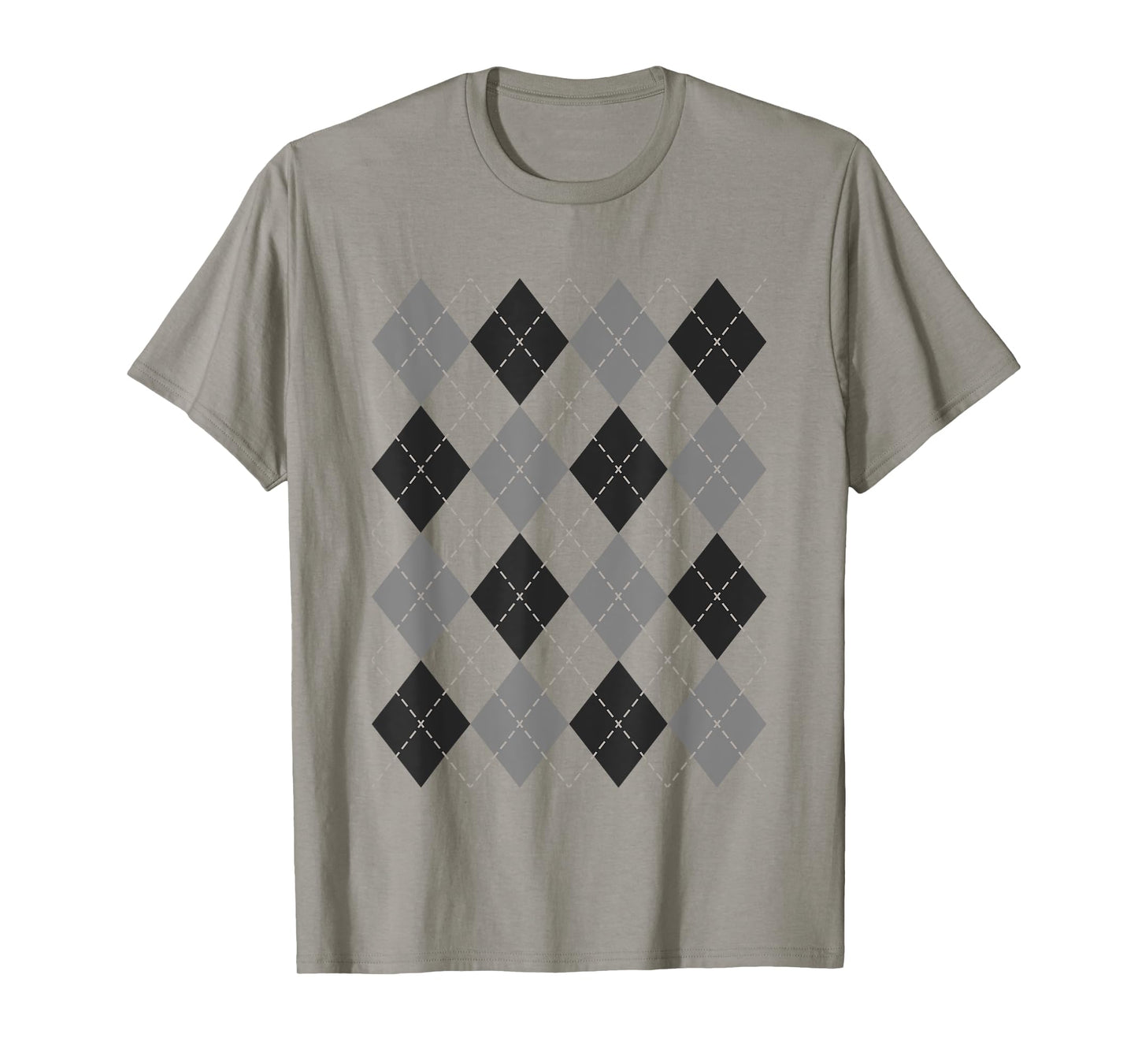 Argyle Shirt 1950s Rockabilly Sock Hop Clothing Women Men