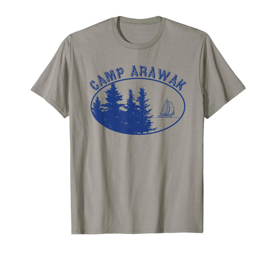 Camp Arawak Shirt Retro Summer Camp T-Shirt T-Shirt
