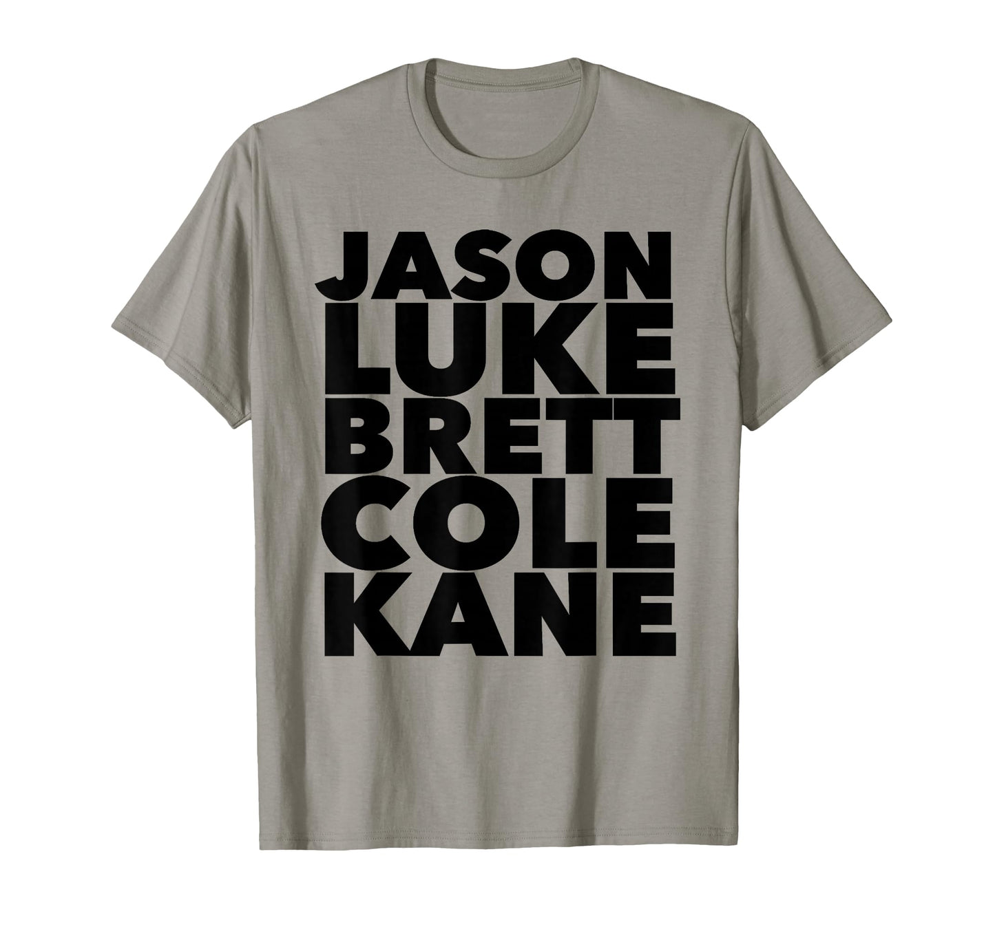 Jason Luke Cole Kane Brett Country Music Tee Shirt T-Shirt