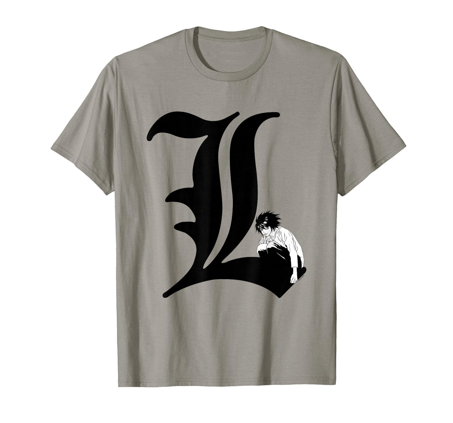 Death Note L Symbol Anime T-Shirt