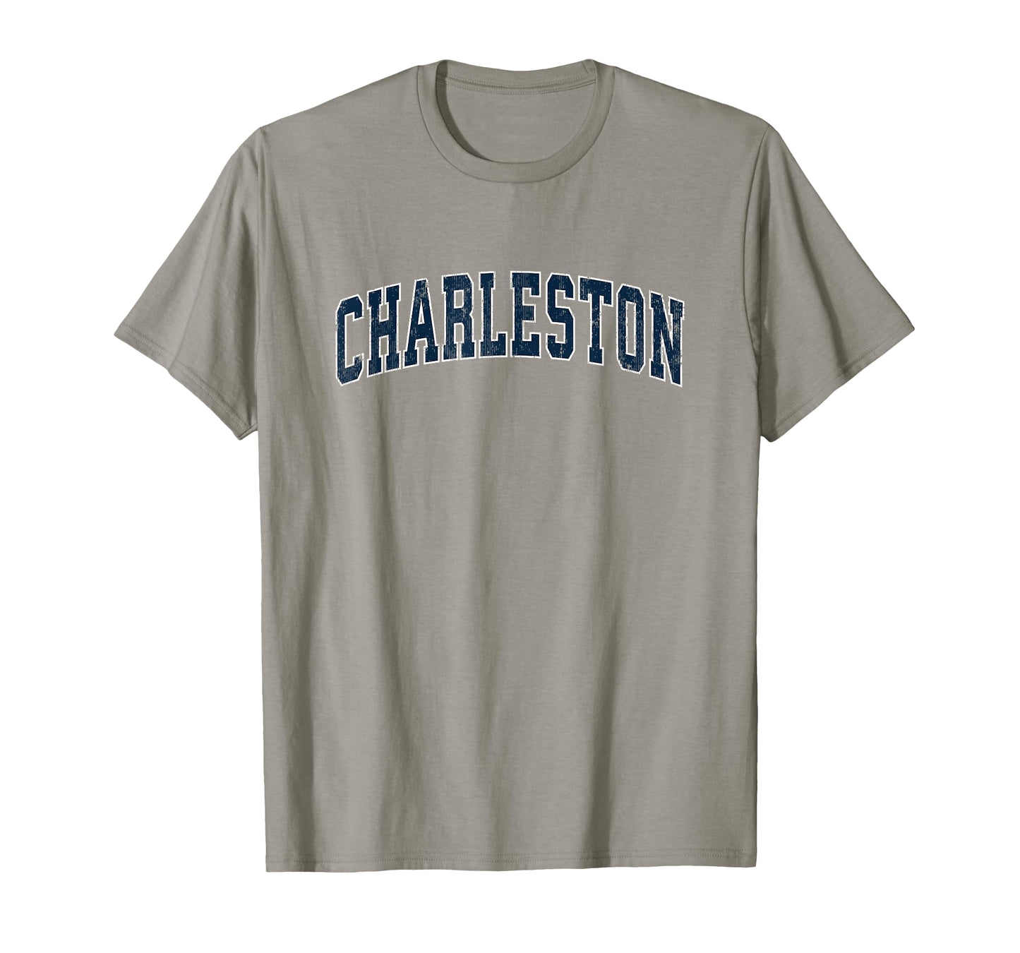 Charleston South Carolina SC Vintage Sports Design Navy Desi T-Shirt