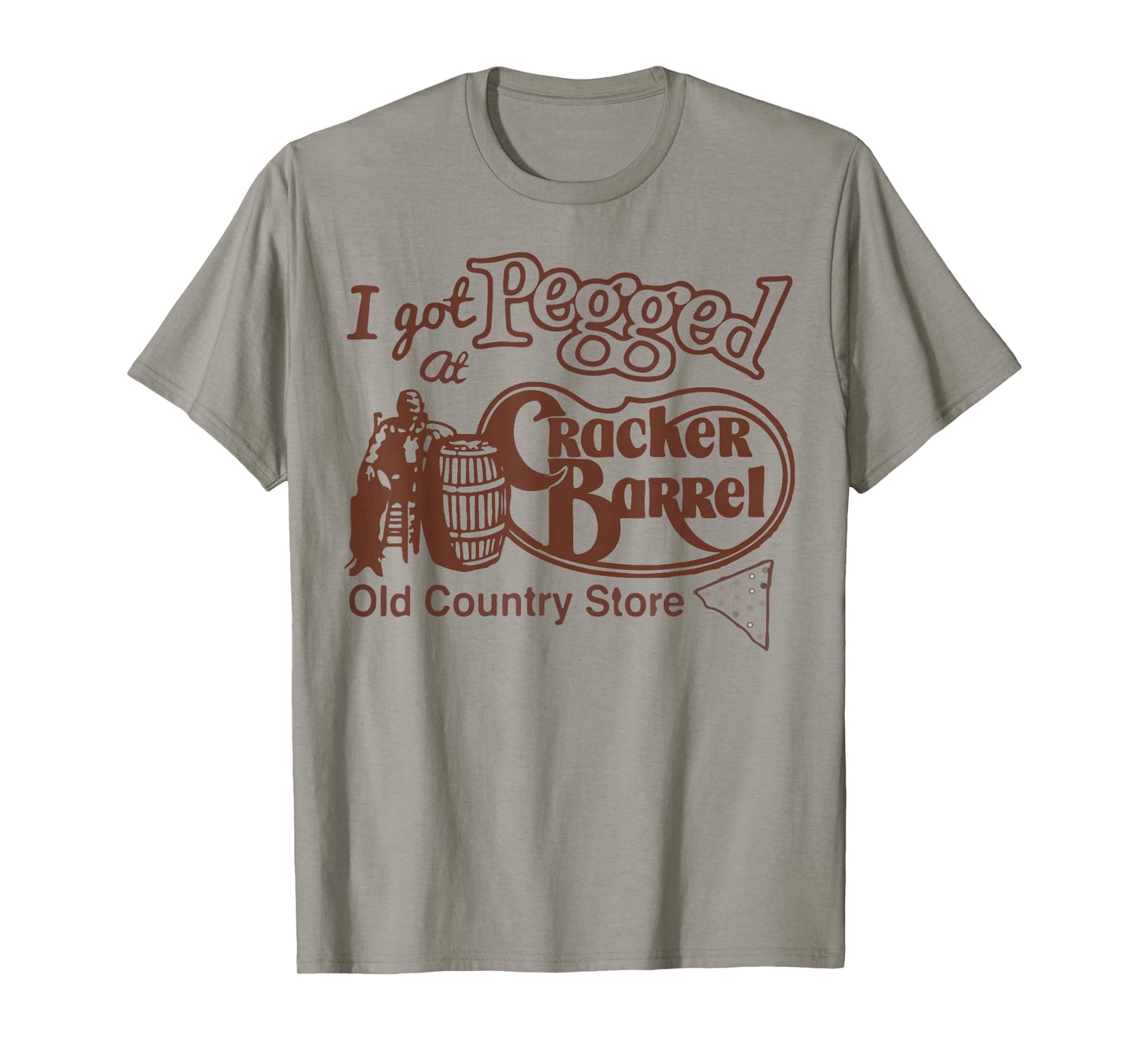 Pegged at Cracker Country Store Funny T-Shirt