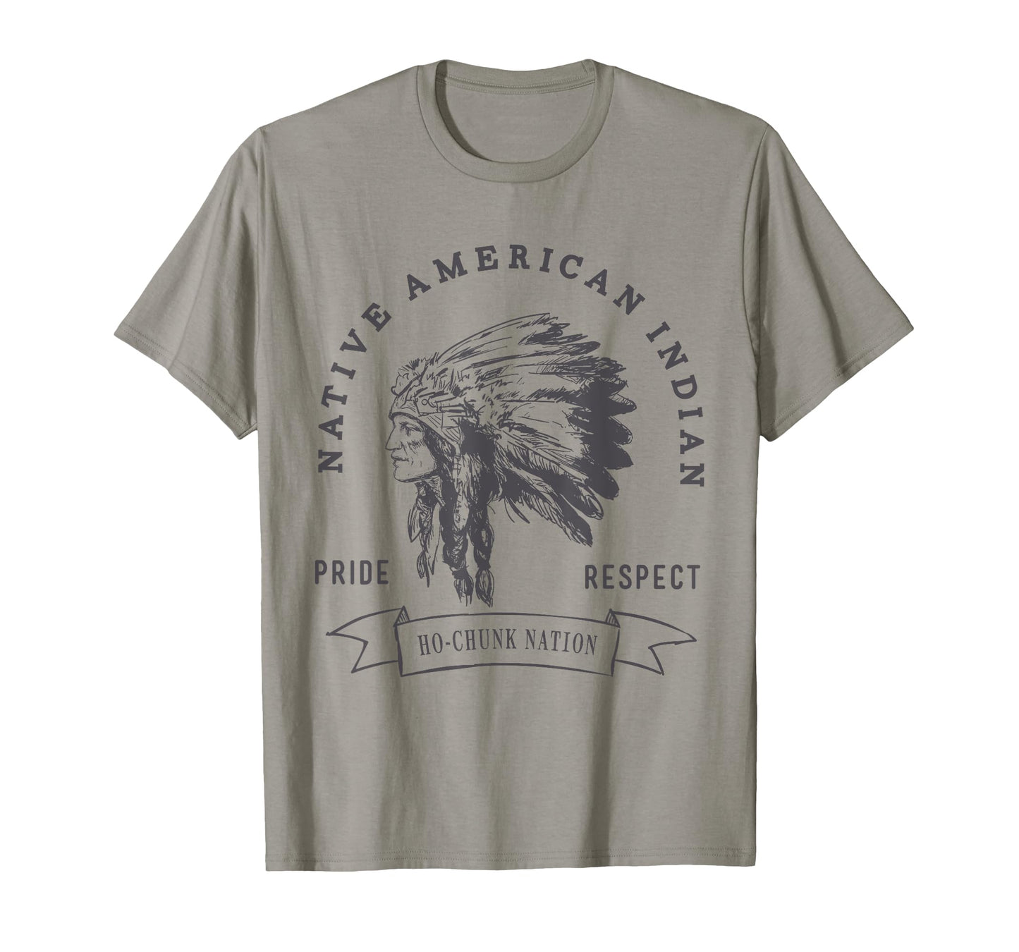 Ho-Chunk Nation Native American Indian Pride Respect Honor T-Shirt