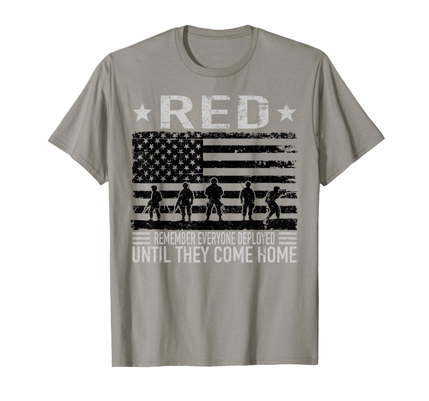 Remember Everyone Deployed RED Friday Military T-Shirt