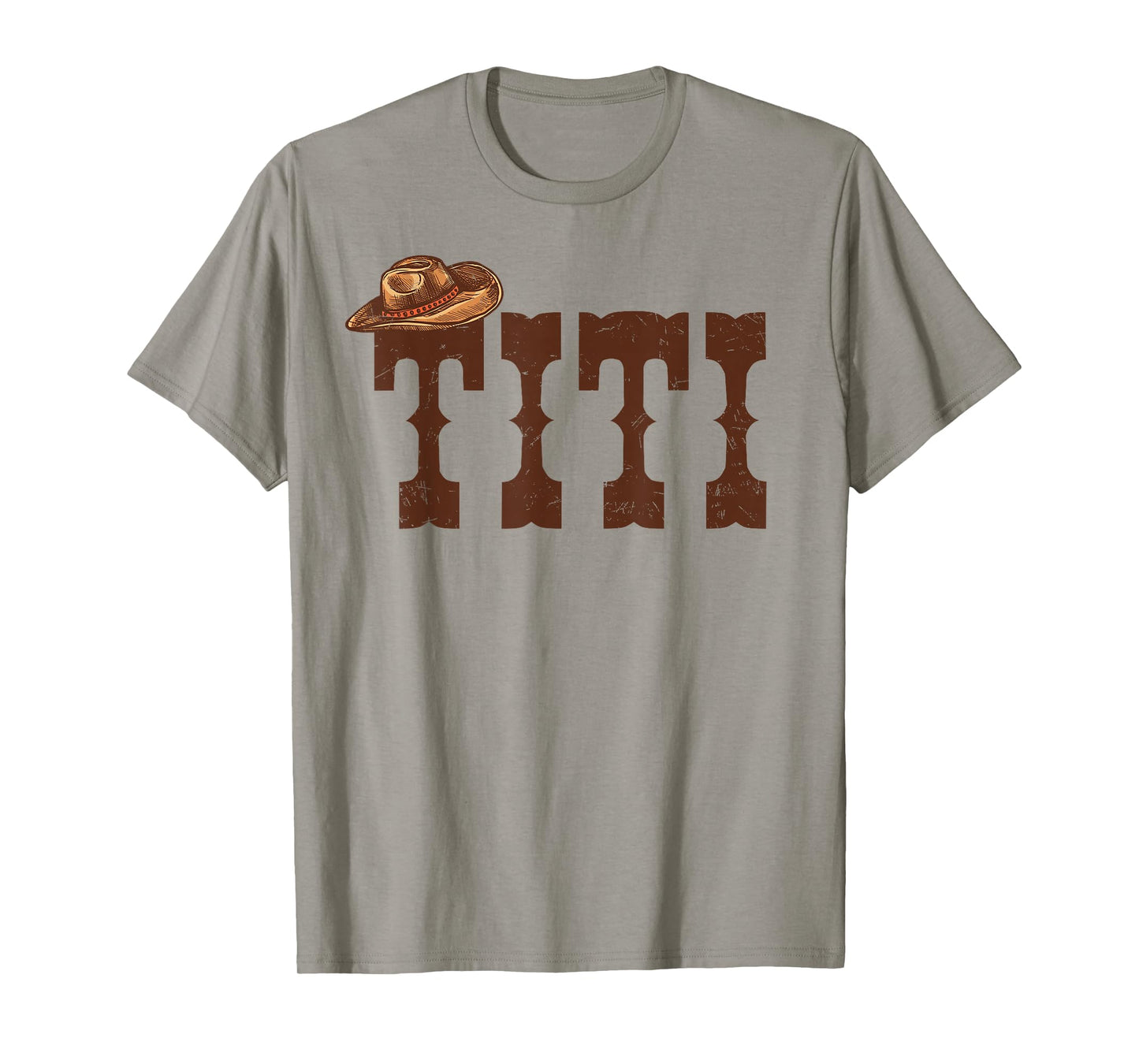 Titi Aunt Western Family Matching Birthday Cowboy Cowgirl T-Shirt
