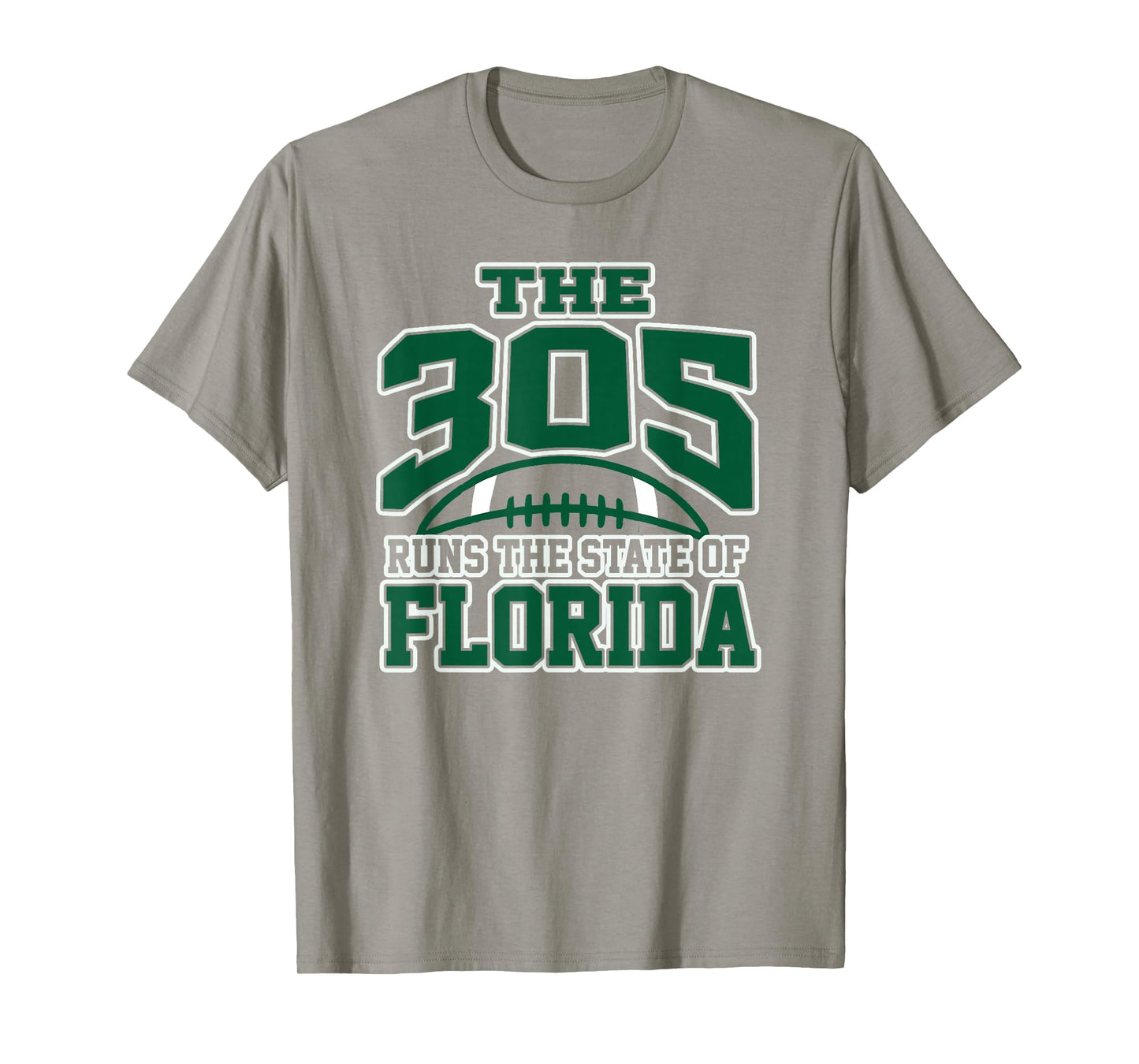 Miami 305 Area Code Runs Florida Proud State Culture Apparel T-Shirt