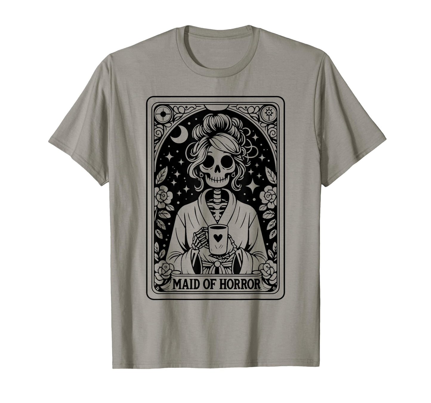Maid Of Honor Tarot Card Coven Bride Gothic Bachelorette T-Shirt