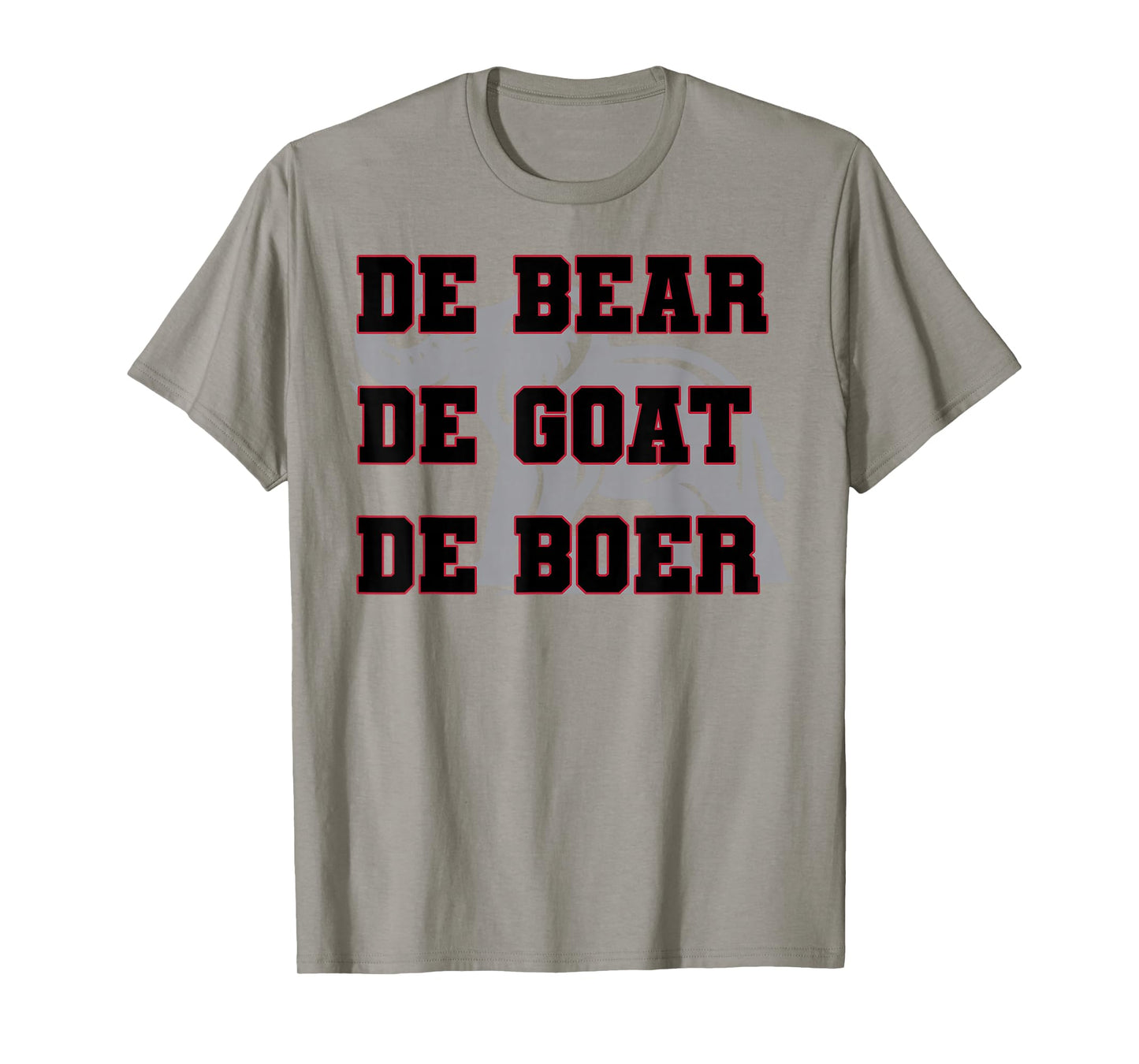 Elephant De Bear De Goat De Boer T-Shirt