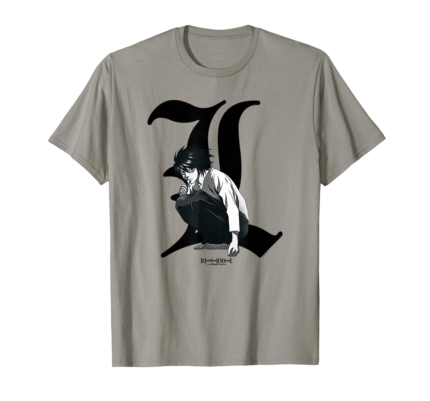 Death Note Old English L Anime T-Shirt