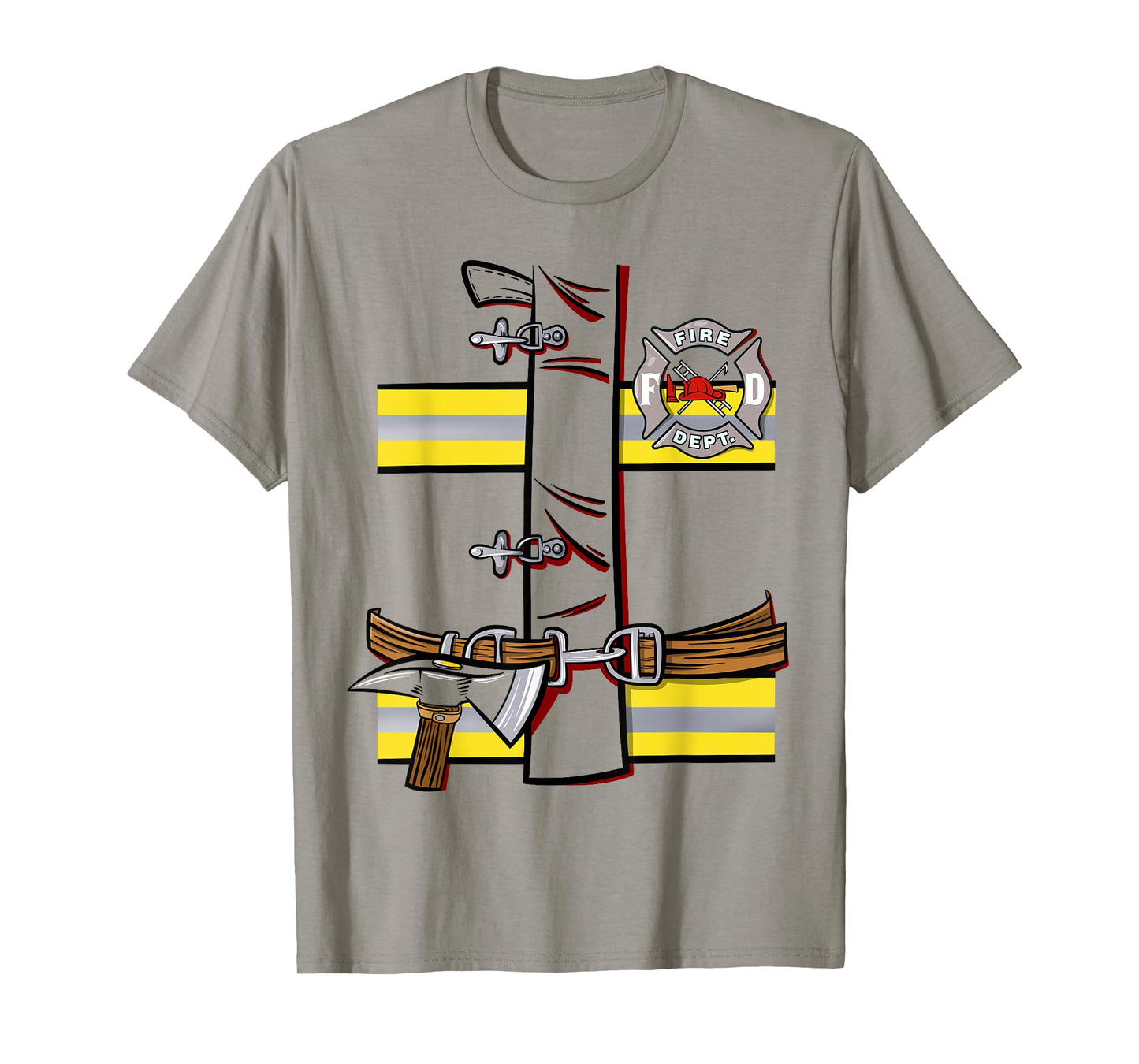 Firefighter Costume Shirt for Halloween