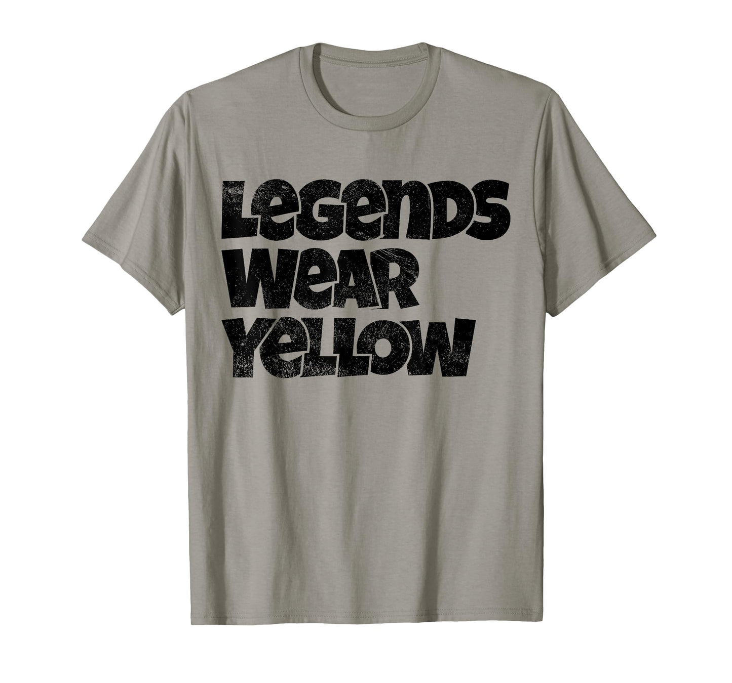 Funny Legends Wear Yellow Spirit Wear Team Game Color War T-Shirt