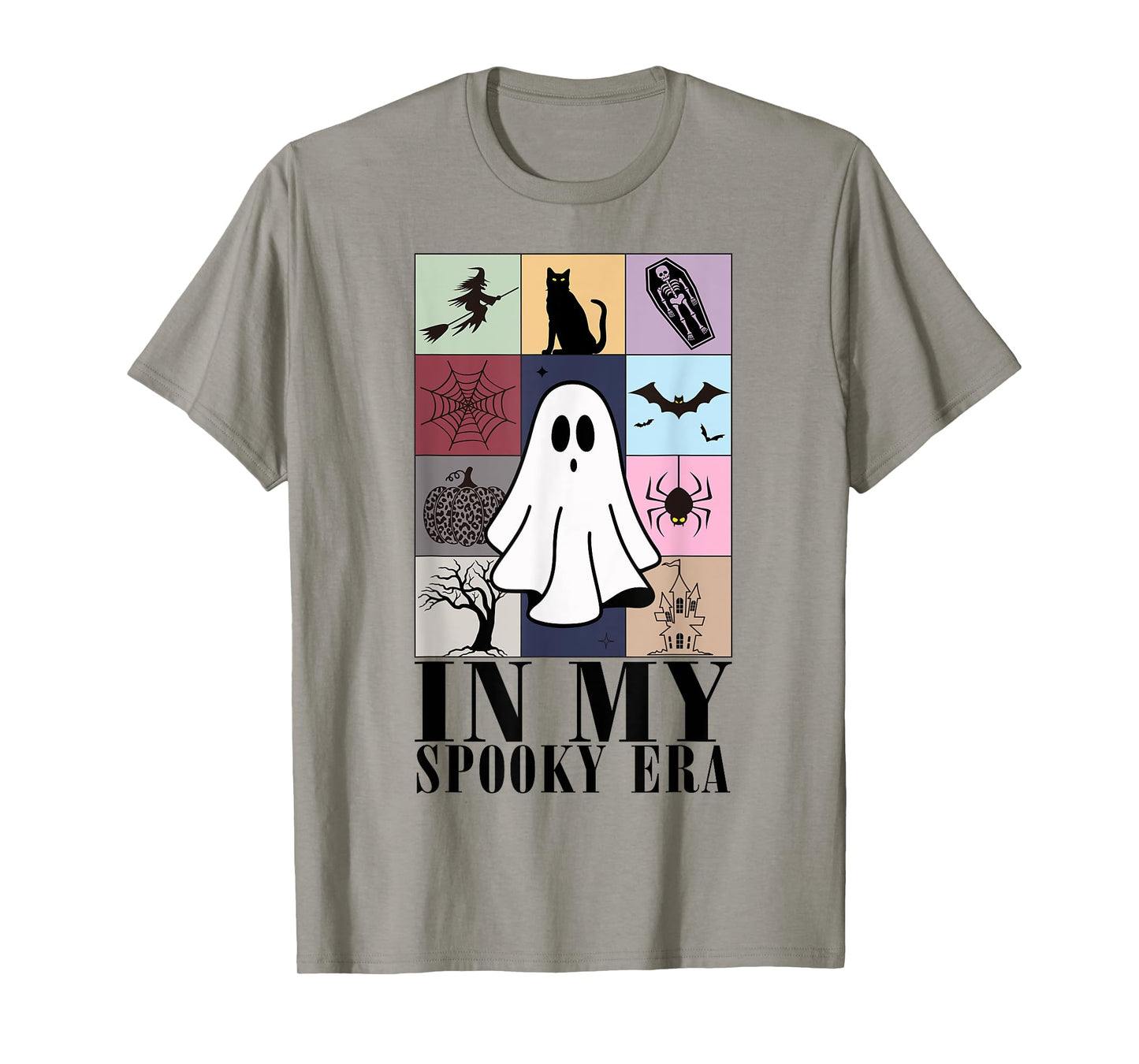 Funny Ghost Retro Halloween In My Spooky Era T-Shirt
