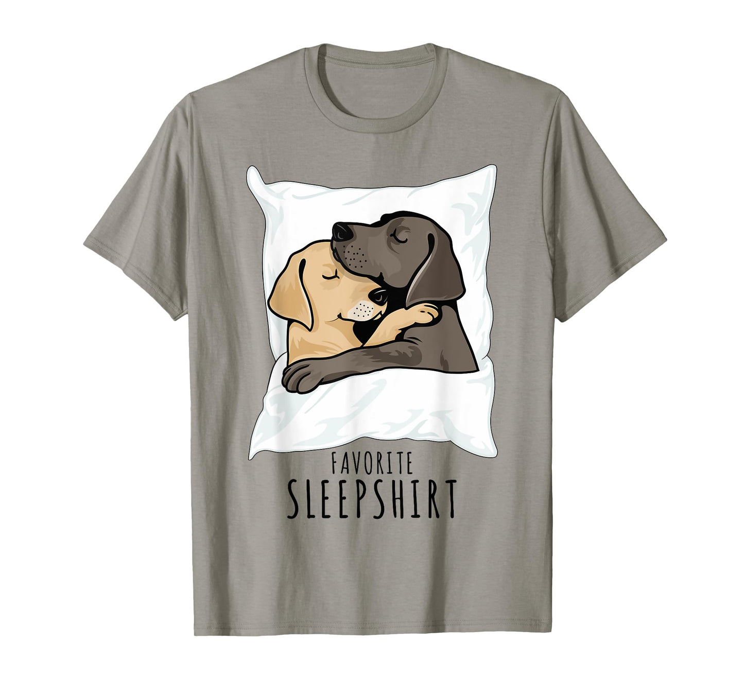 Retriever Couples Pajama Dogs Favourite Sleepshirt T-Shirt