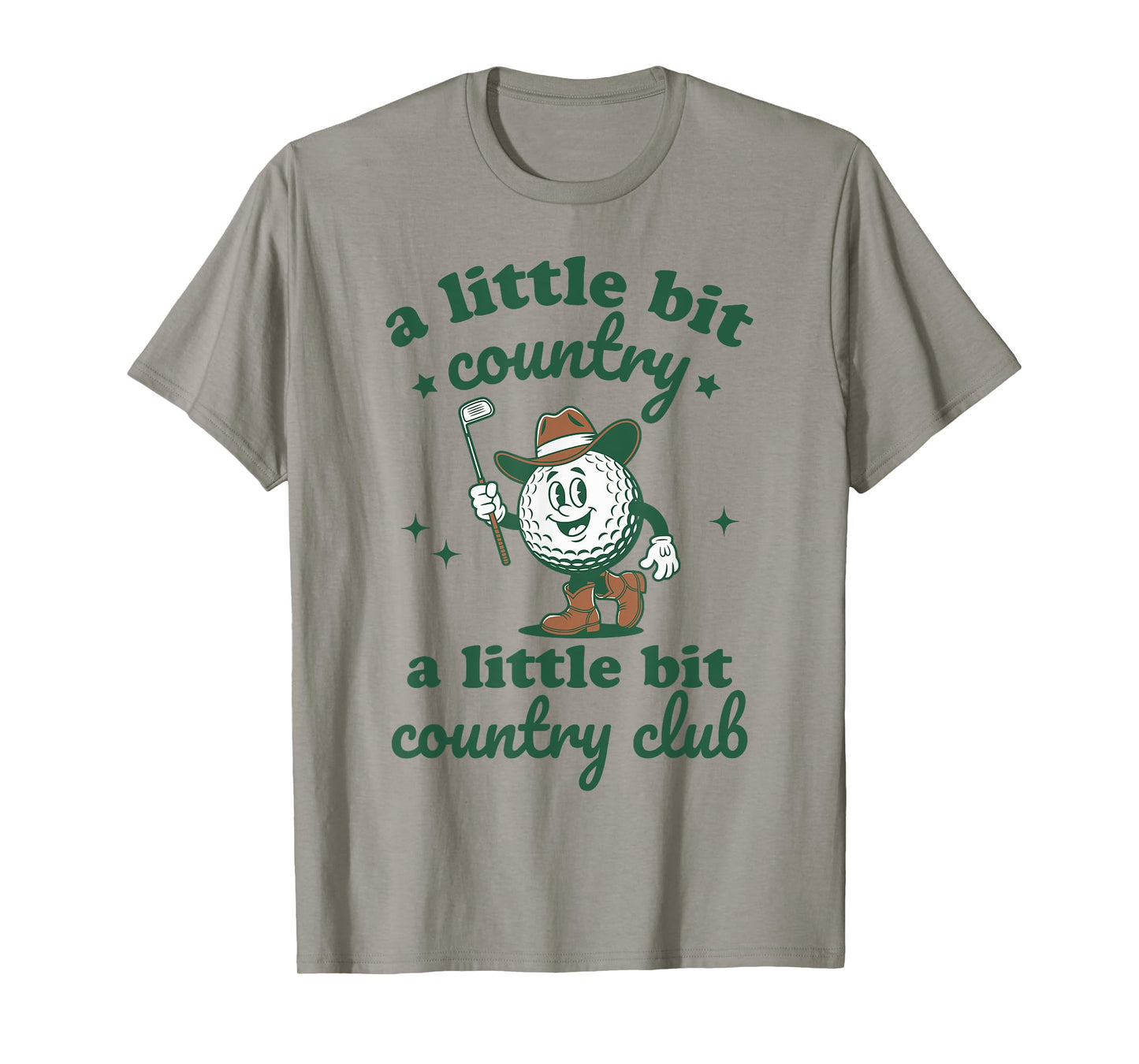 Country Golf Southern Cowgirl Golfing Country Club Golfer T-Shirt