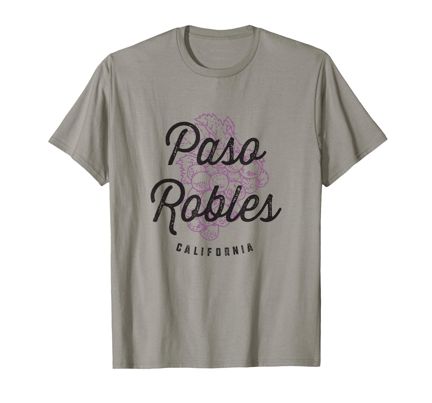 Paso Robles California Wine Country Vintage T-Shirt