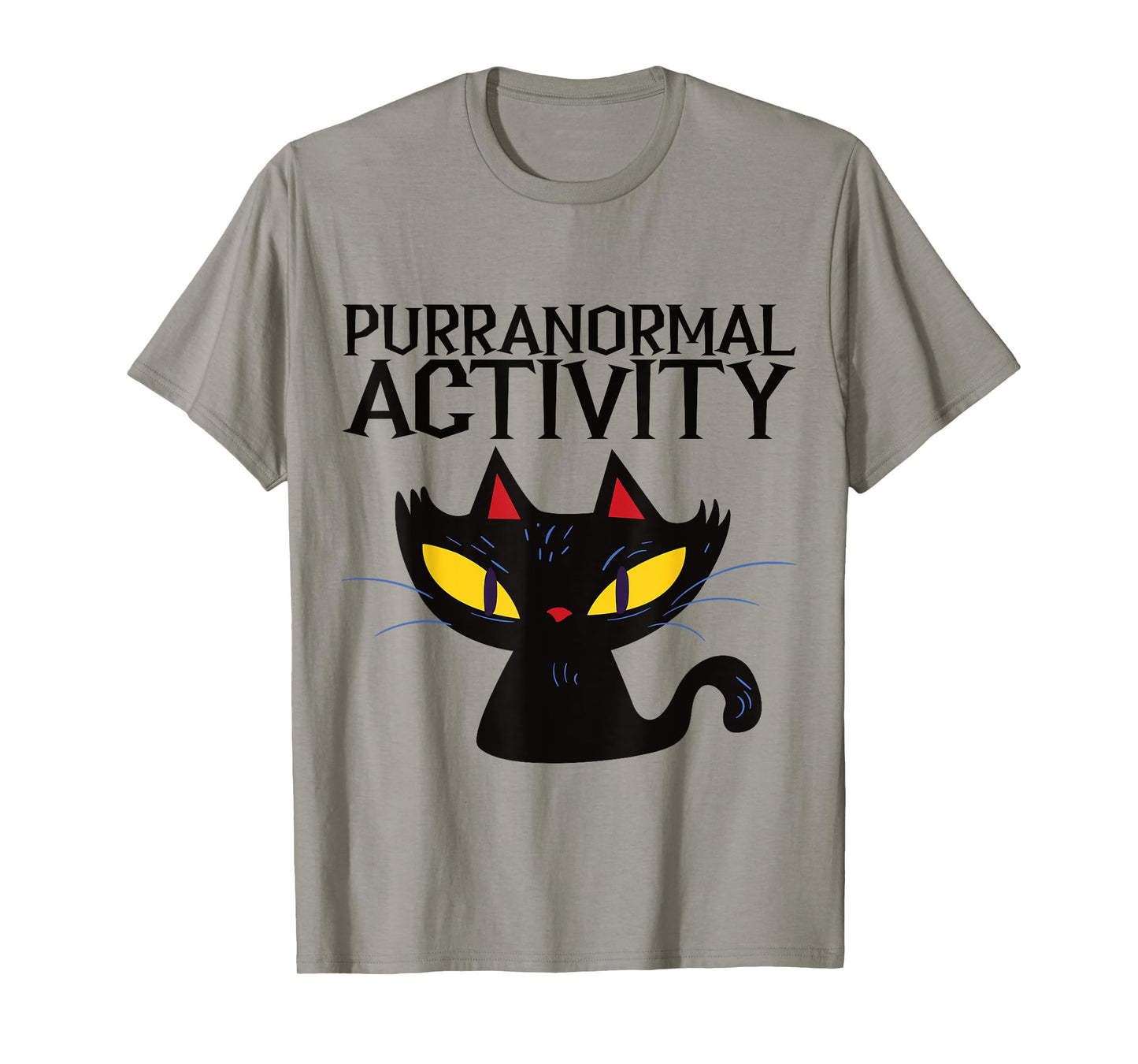 Purranormal Activity Halloween Design T-Shirt