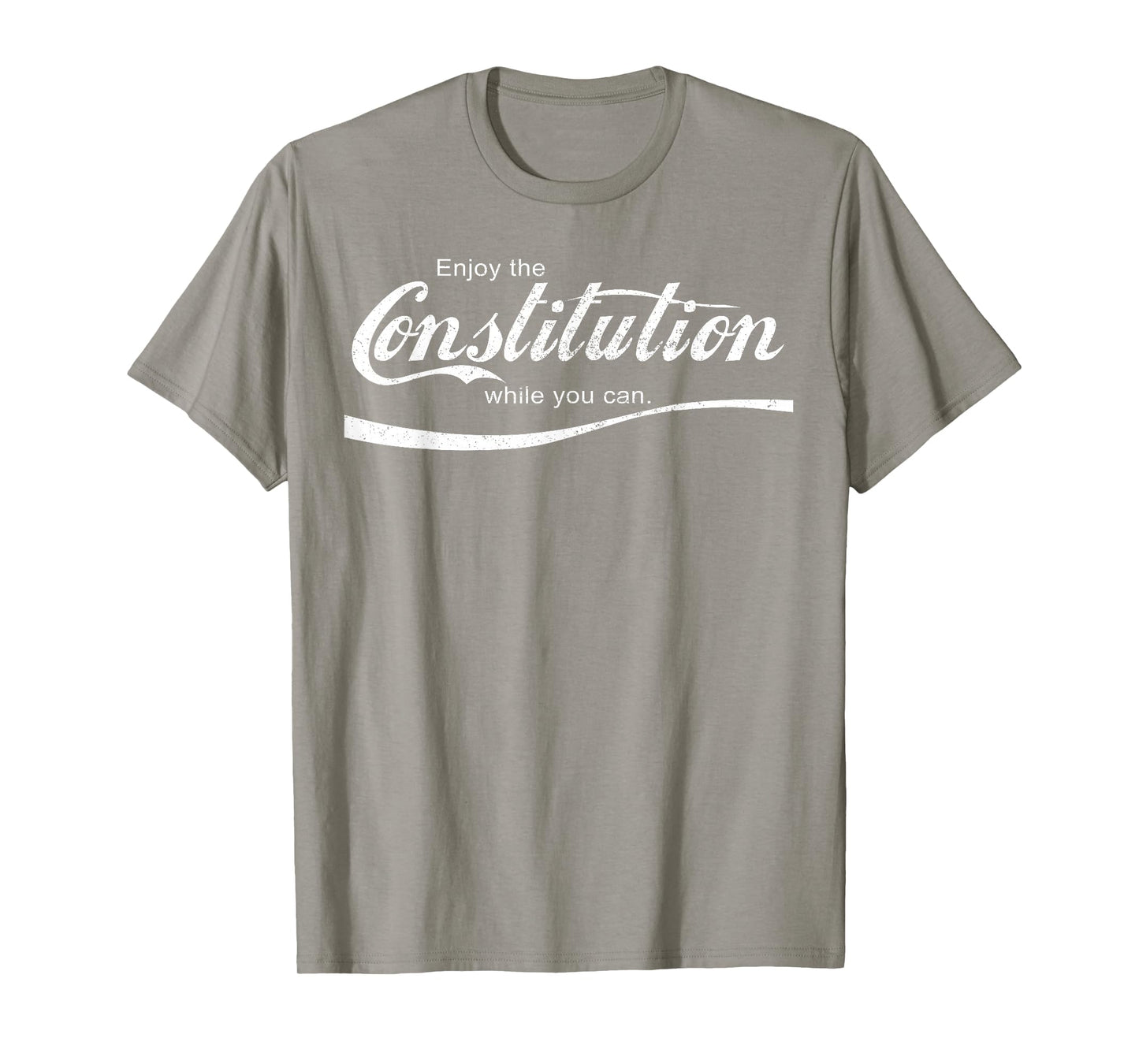 Enjoy The Constitution While You Can - Red Resist T-Shirt T-Shirt