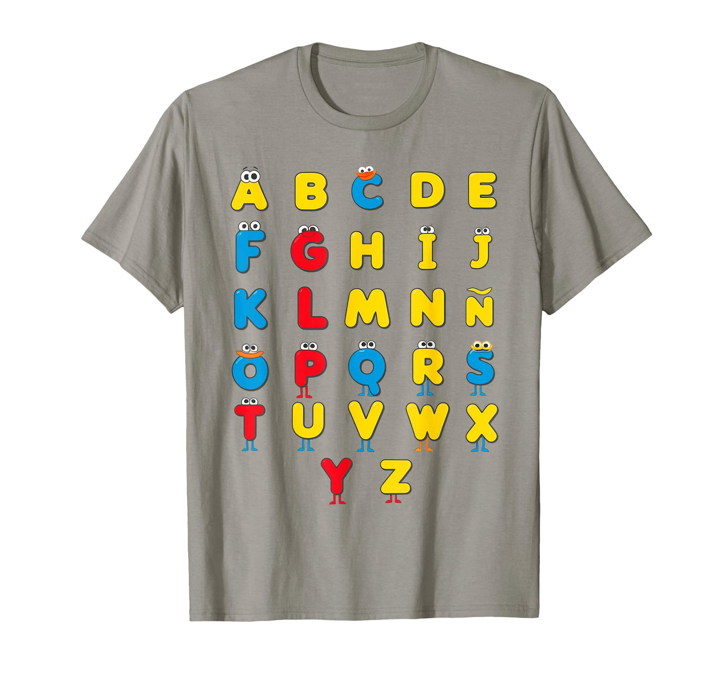 A to Z Funny Spanish Alphabet Children's T-Shirt T-Shirt