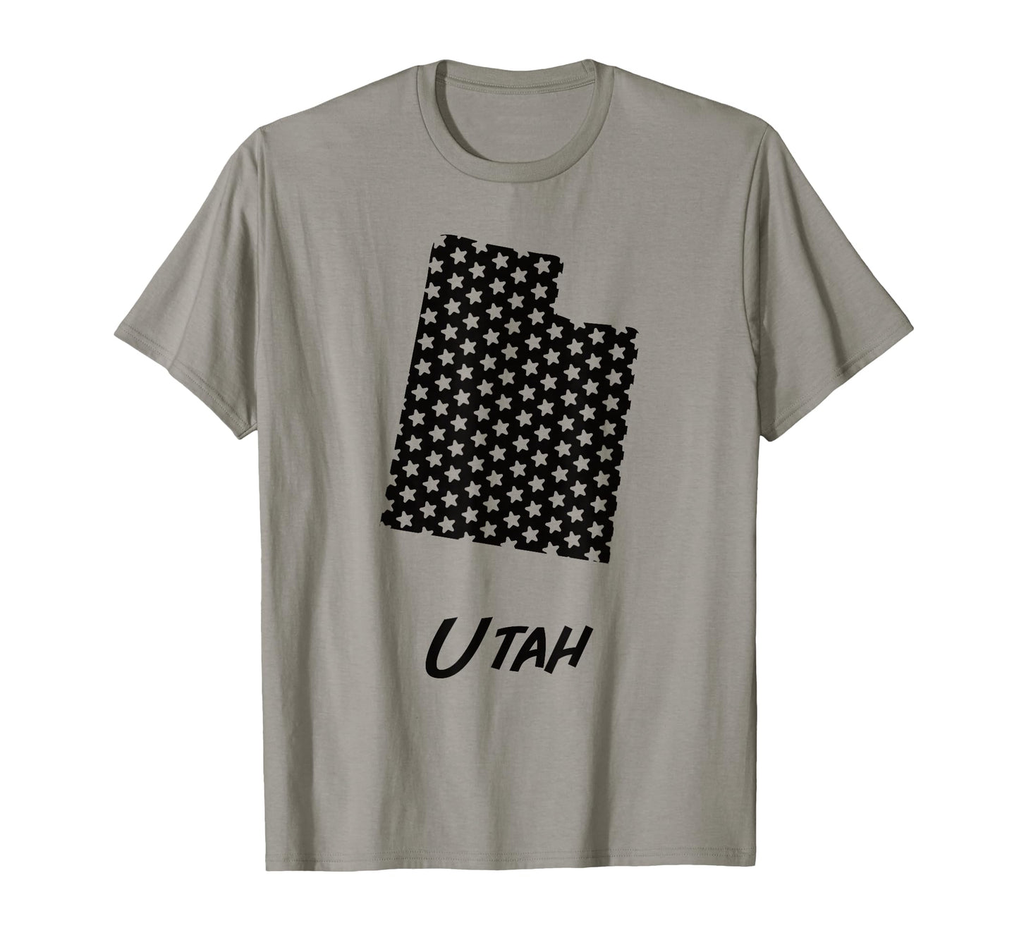 Utah USA State Outline Stars Vintage Retro Design T-Shirt
