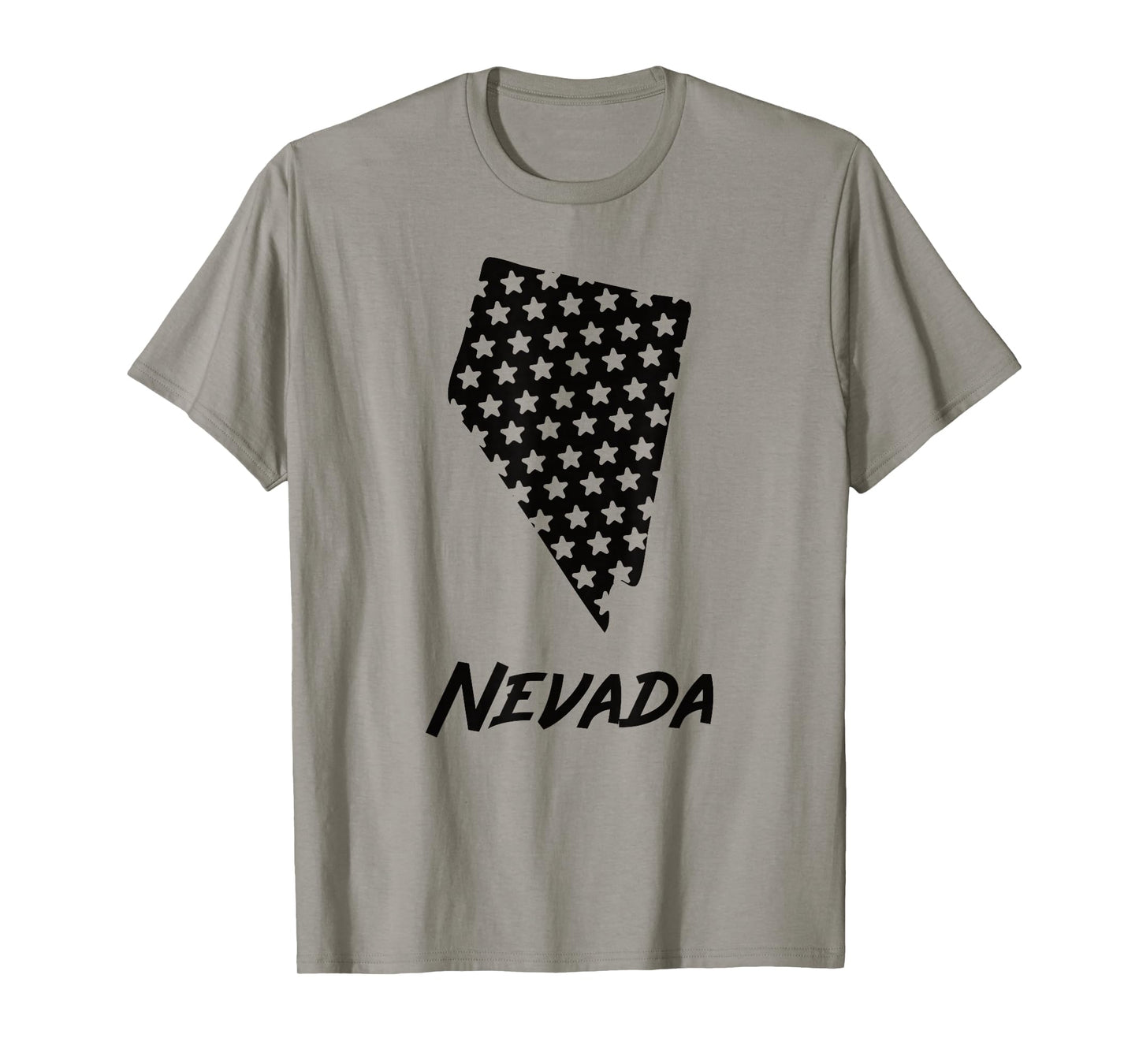 Nevada USA State Outline Stars Vintage Retro Design T-Shirt