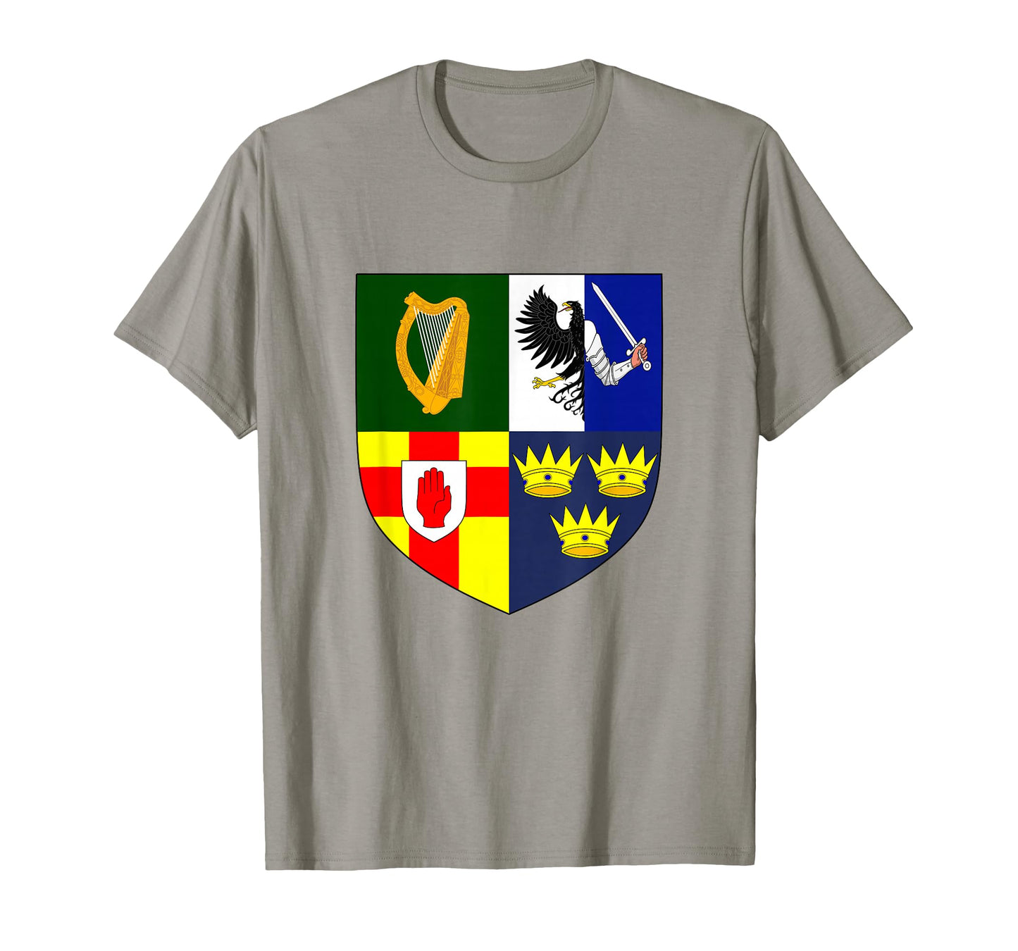 Ireland Provinces Coat of Arms Irish Emblem T-Shirt