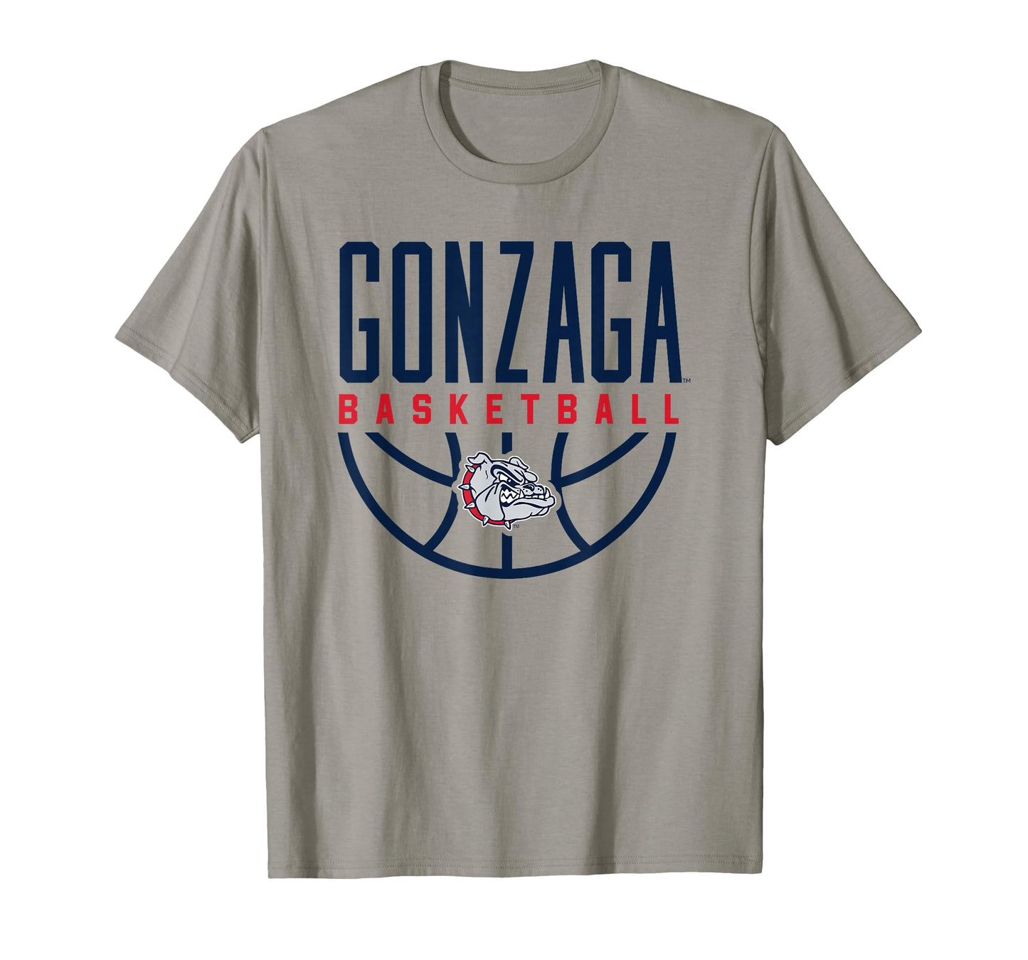 Gonzaga University Bulldogs Basketball Arch T-Shirt