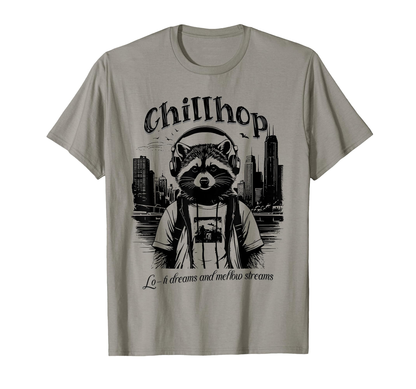 Chillhop Lo-fi Dreams and Mellow Streams T-Shirt
