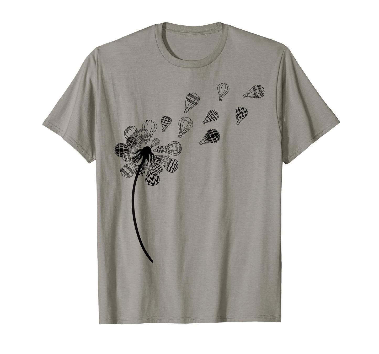 Dandelion Ballooning Shirt Hot Air Balloon Pilot Balloonist T-Shirt