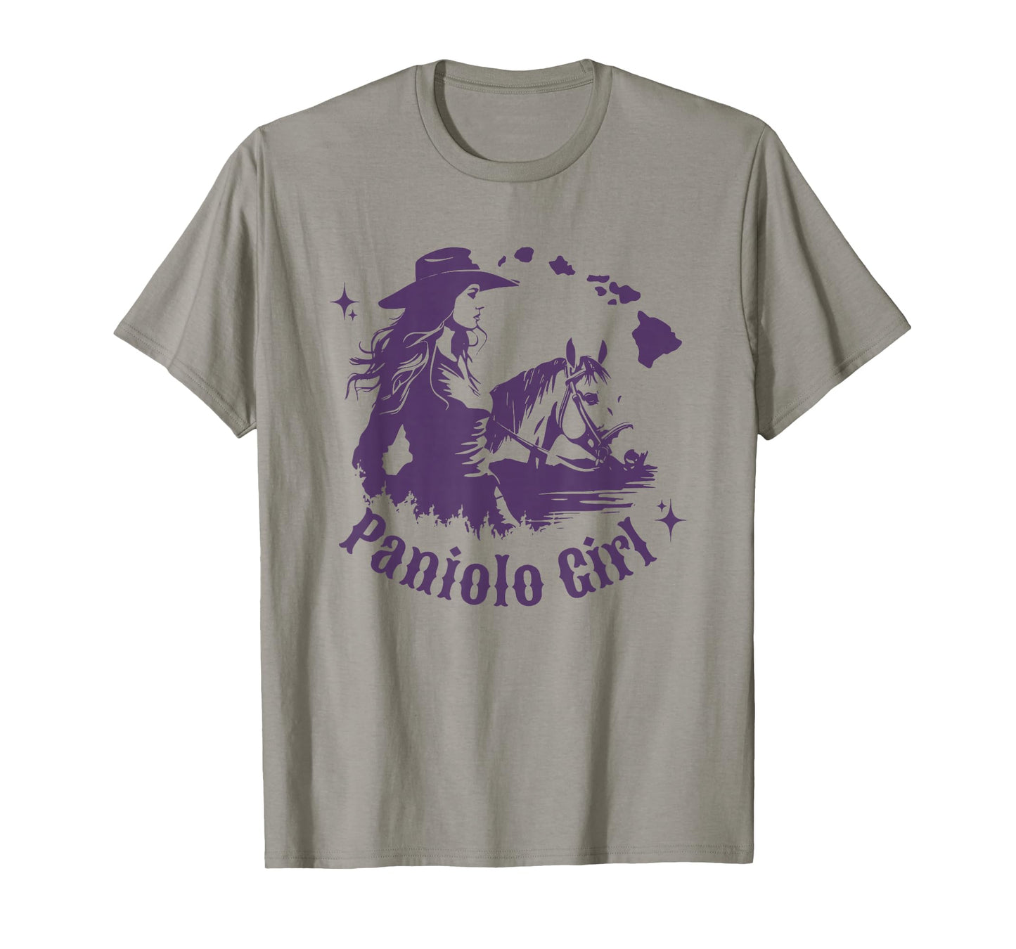 Paniolo Girl Hawaiian Cowgirl Hawaii Country Girl T-Shirt