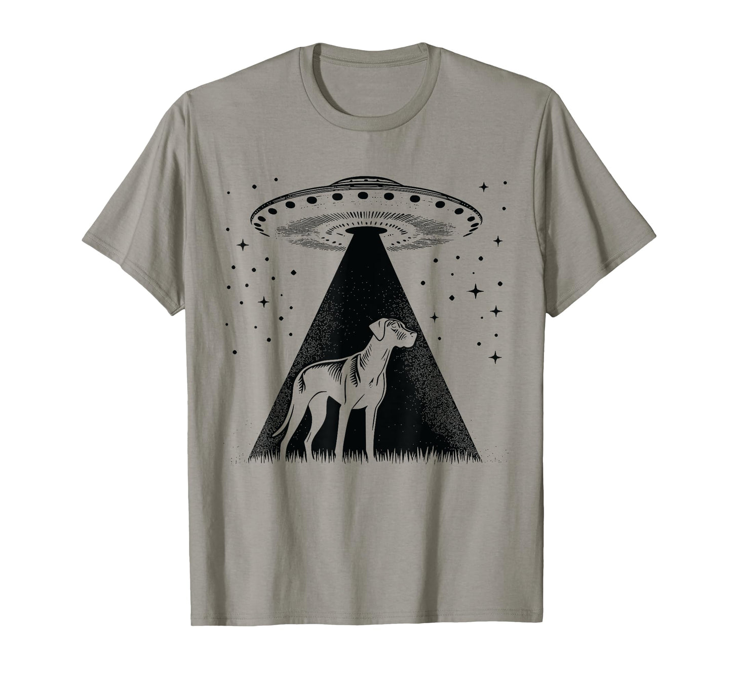Rhodesian Ridgeback Mom Dad Dog - Funny Alien UFO T-Shirt
