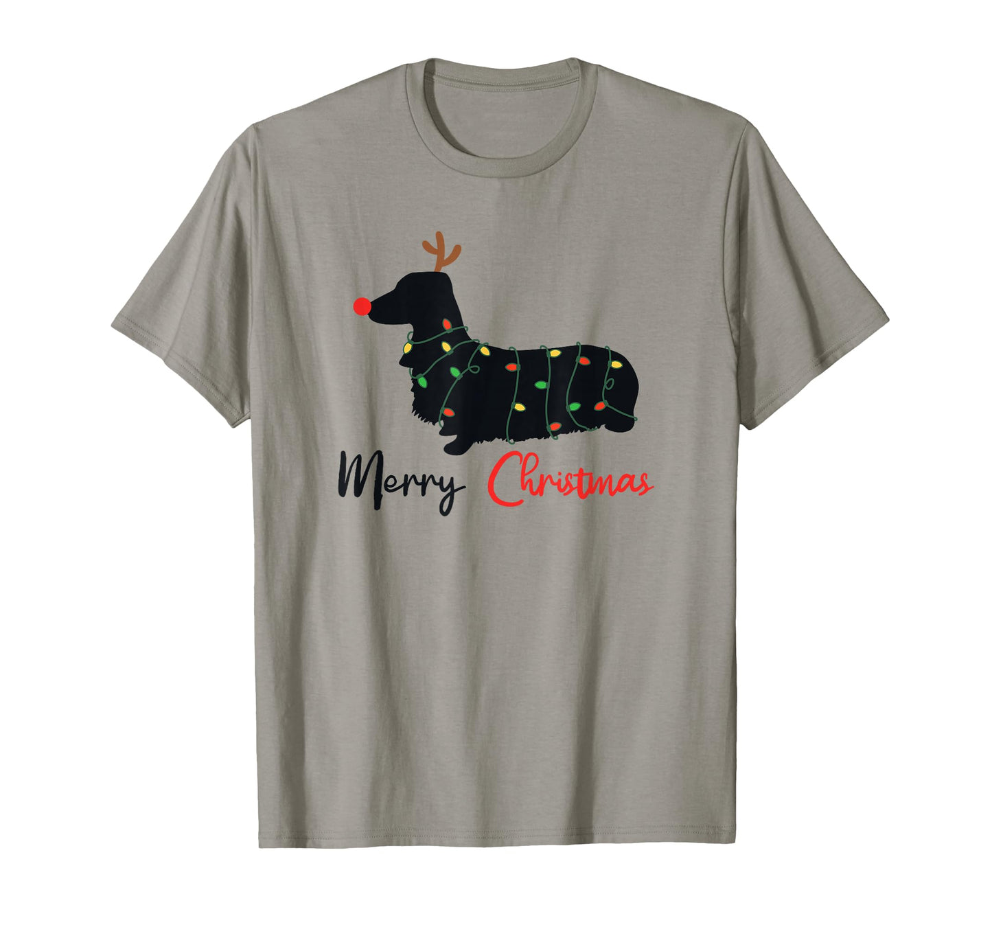Dachshund Merry Christmas Winter Dogs Christmas T-Shirt